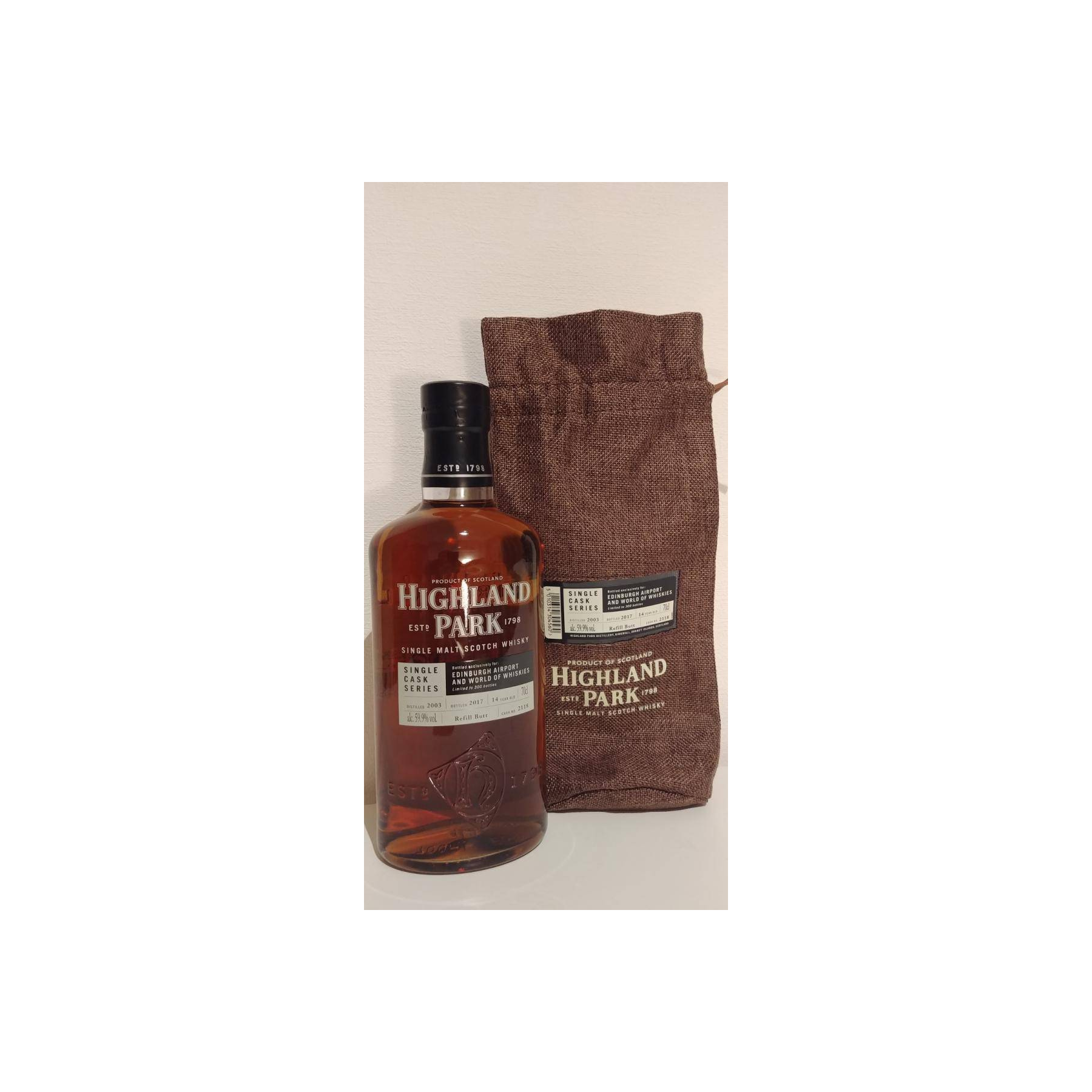 Highland Park Single Cask 2003 14 Years Single Malt Whisky 2