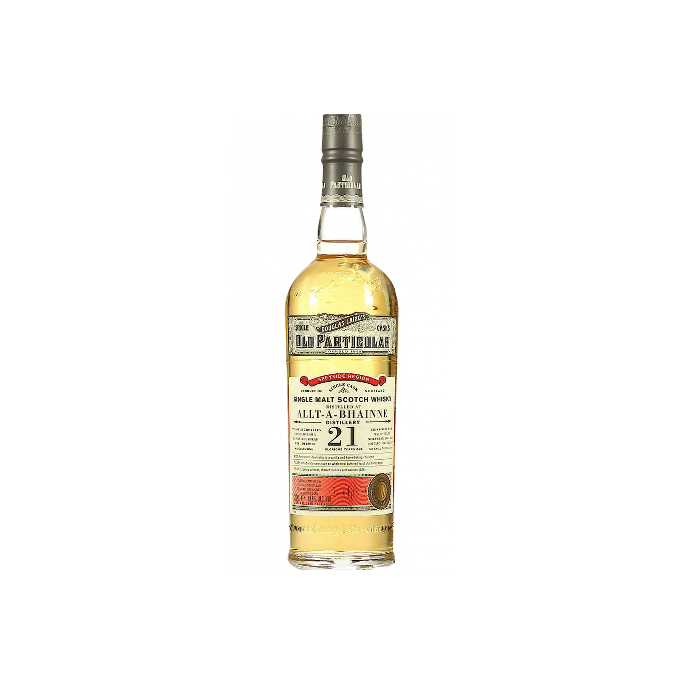 Allt-A-Bhainne Old Particular 1995 21 Years Single Malt Whisky