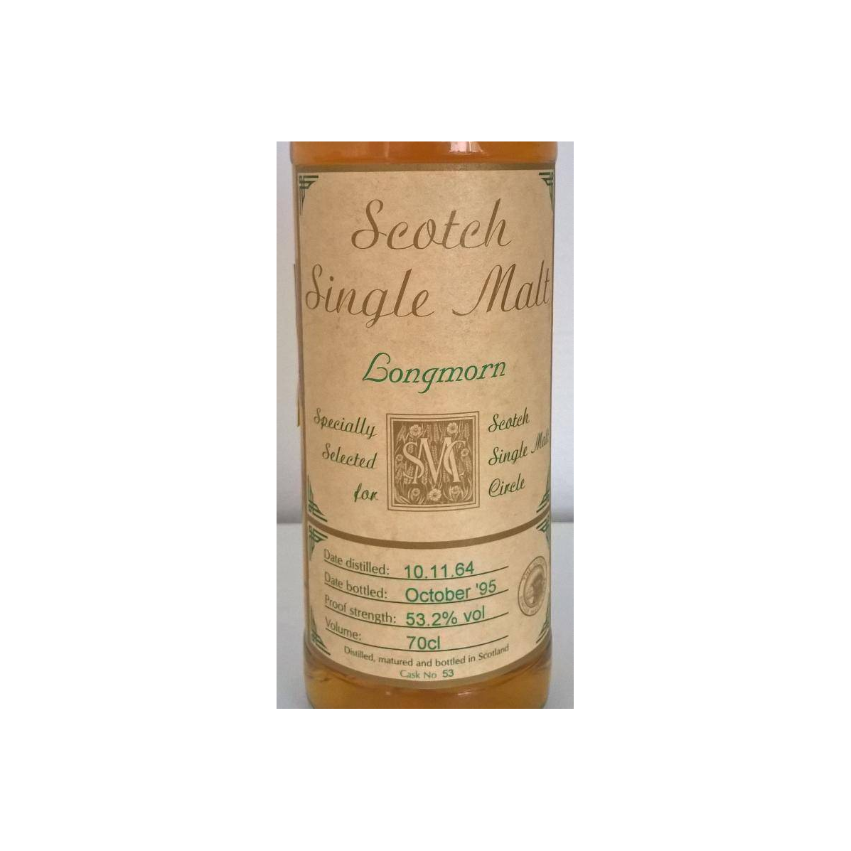 Longmorn 1964 30 Years Single Malt Whisky