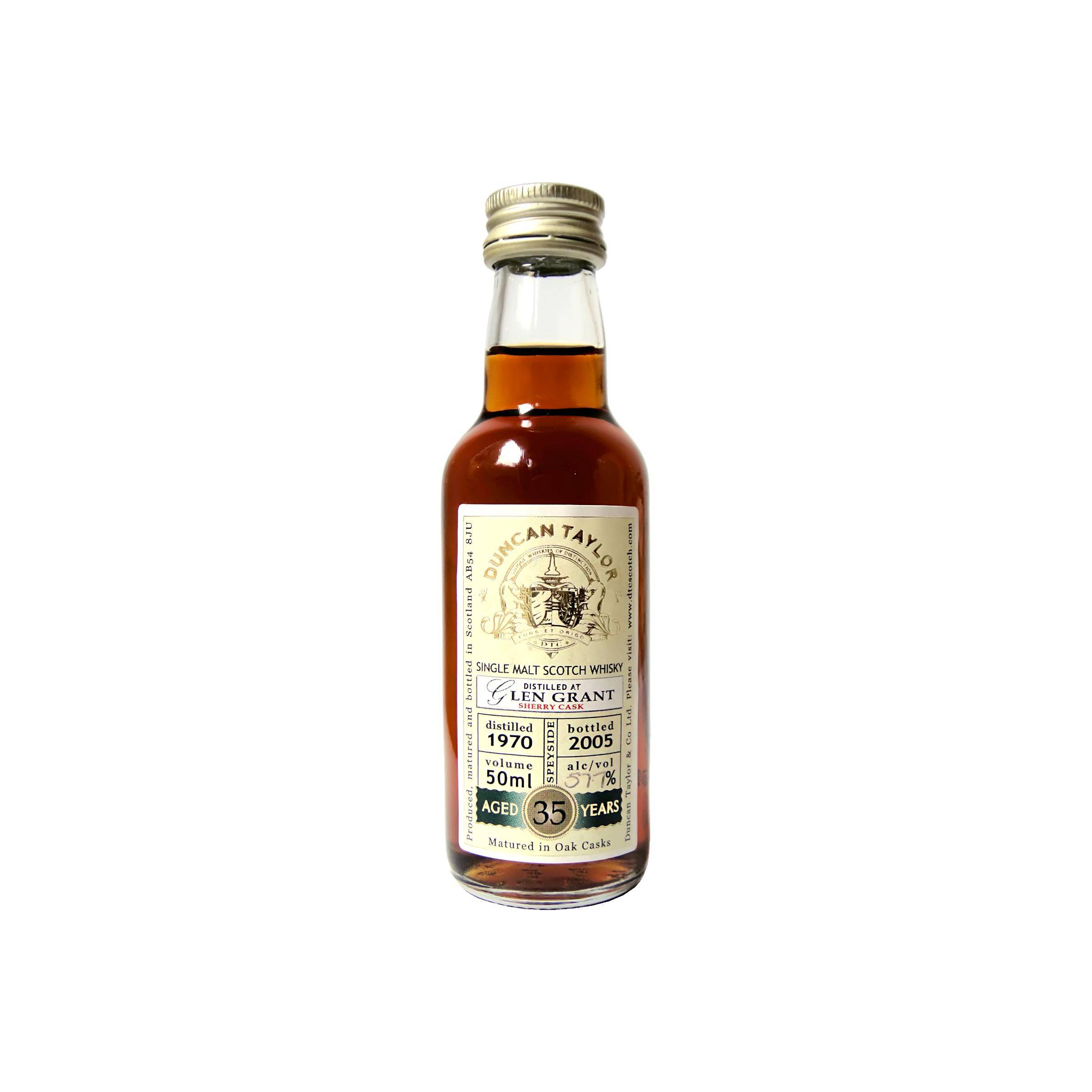 Glen Grant Miniature 1970 35 Years Single Malt Whisky 3