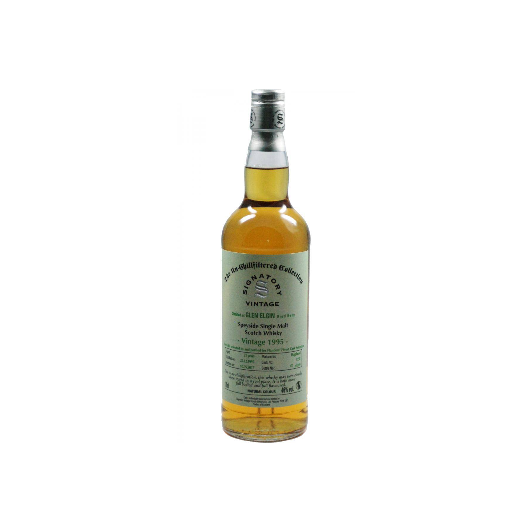 Glen Elgin The Un-Chillfiltered Collection 1995 21 Years Single Malt Whisky