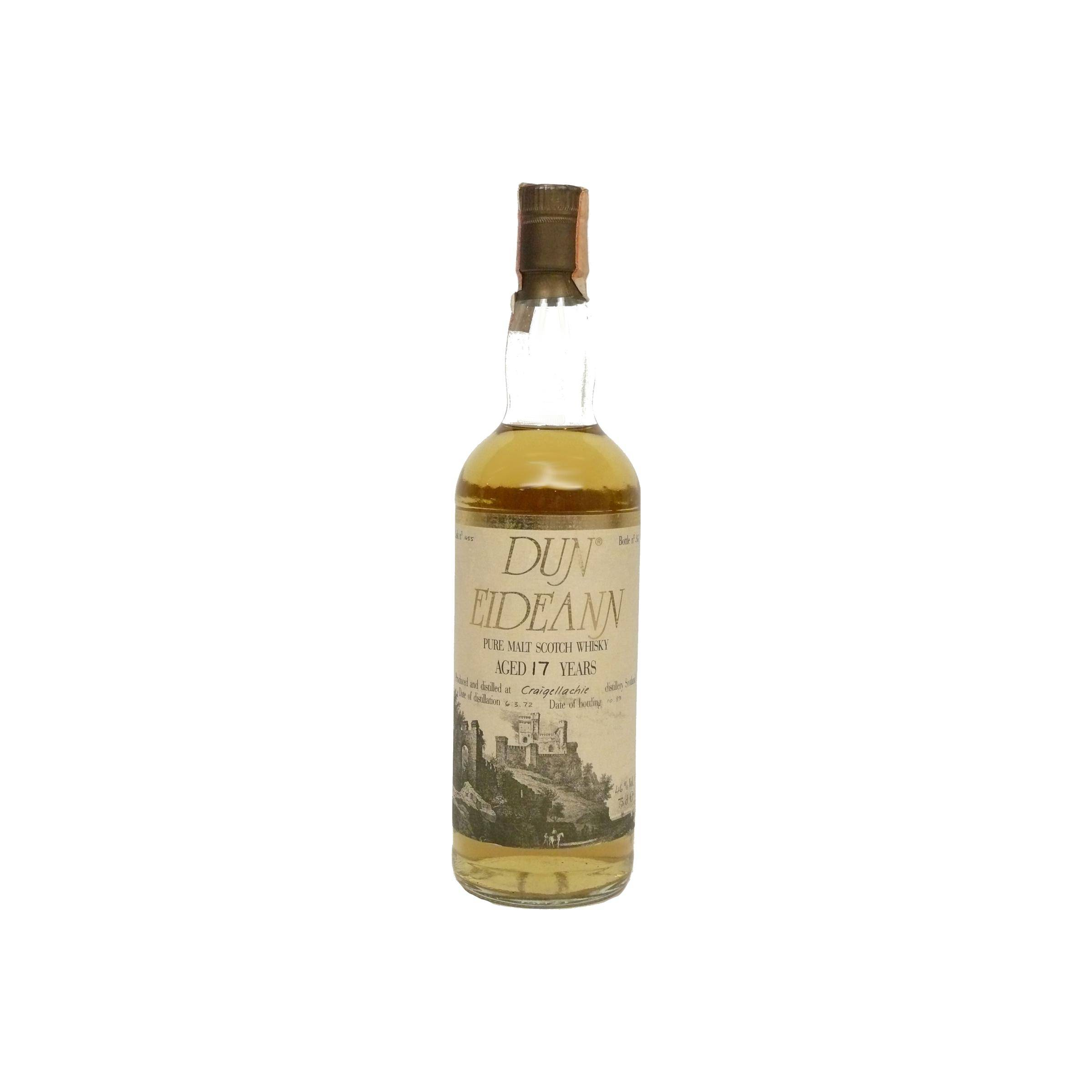 Craigellachie 1972 17 Years Single Malt Whisky