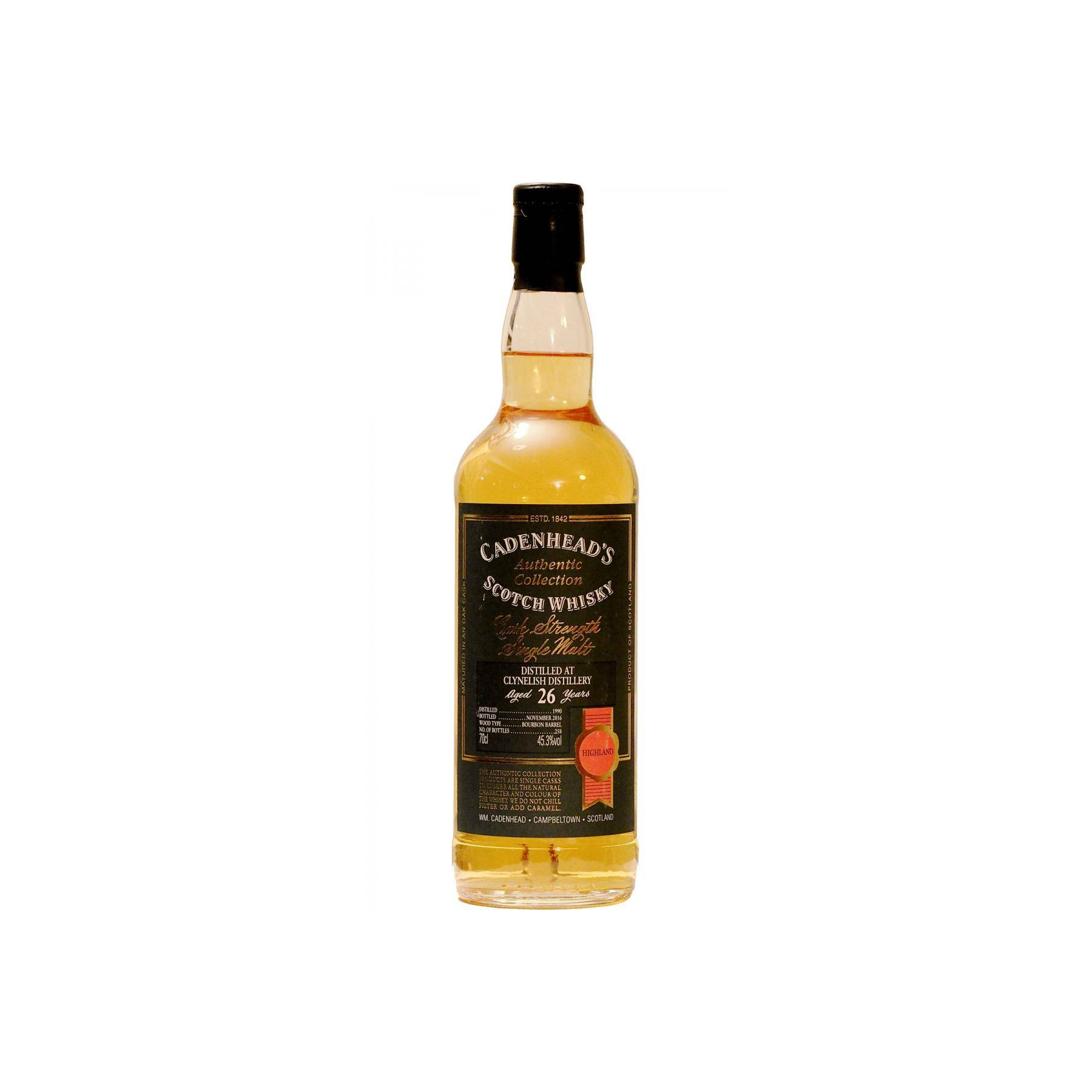 Clynelish Authentic Collection 1990 26 Years Single Malt Whisky