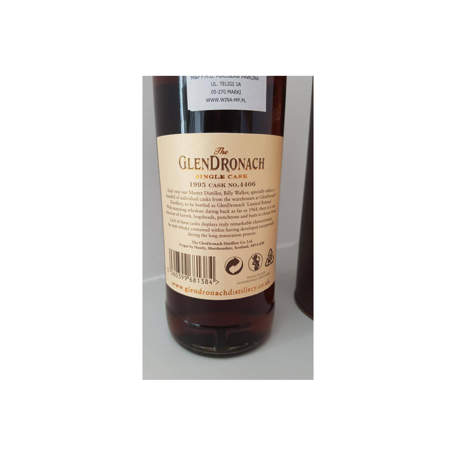 GlenDronach Single Cask 1995 19 Years Single Malt Whisky 3