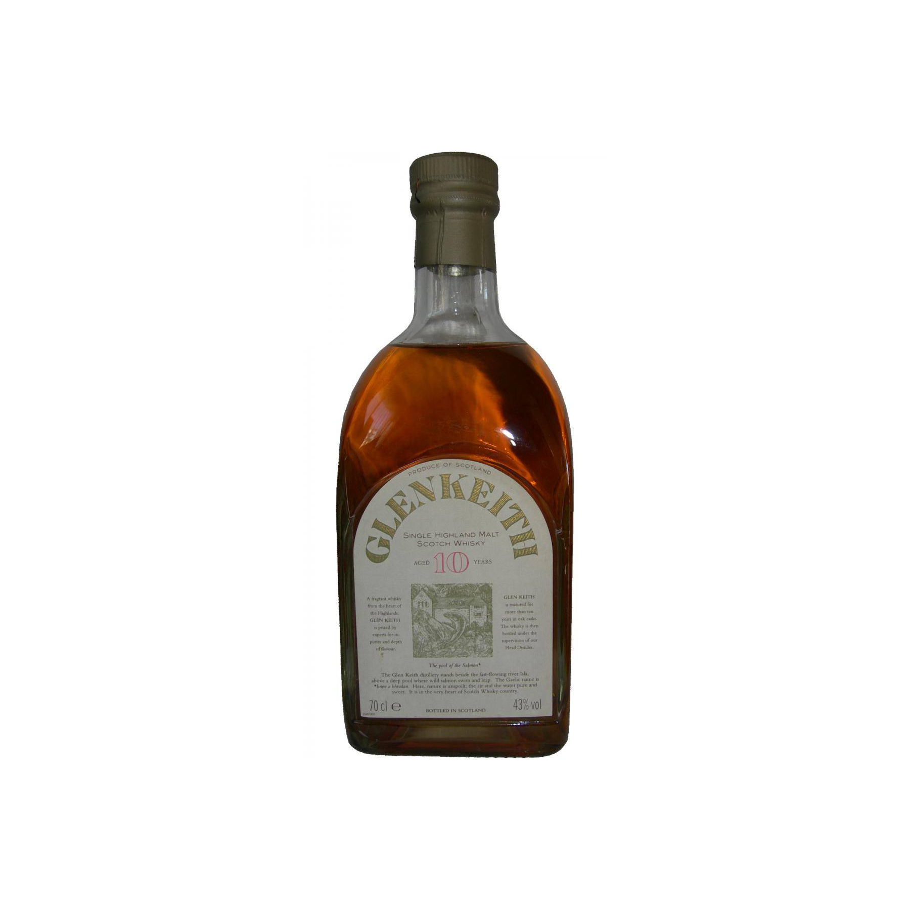 Glen Keith 10 Years Single Malt Whisky