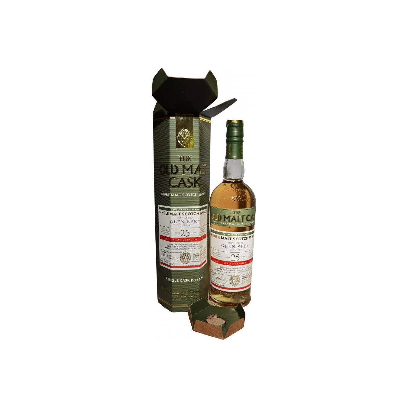 Glen Spey Old Malt Cask 1990 25 Years Single Malt Whisky 3
