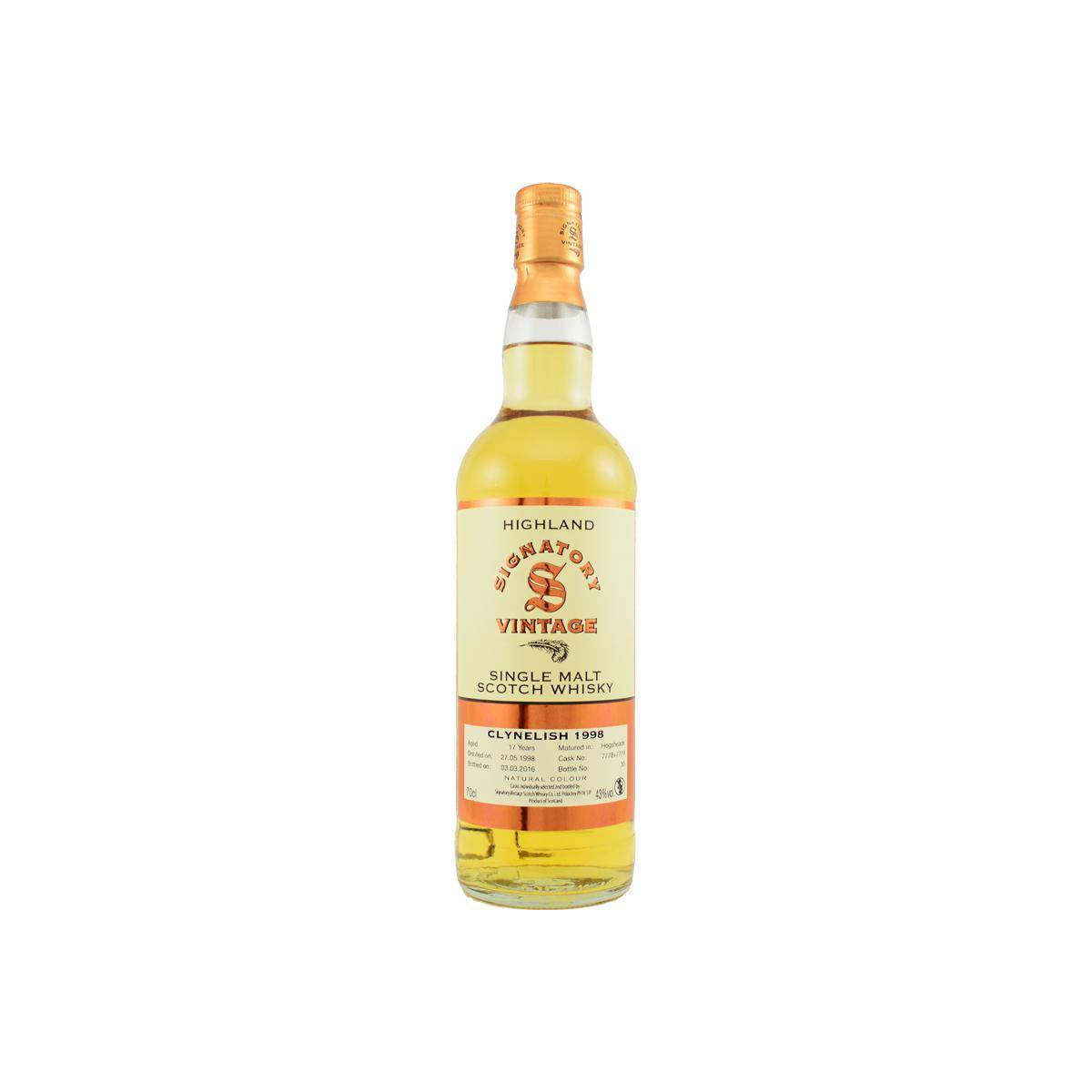 Clynelish Vintage Collection 1998 17 Years Single Malt Whisky