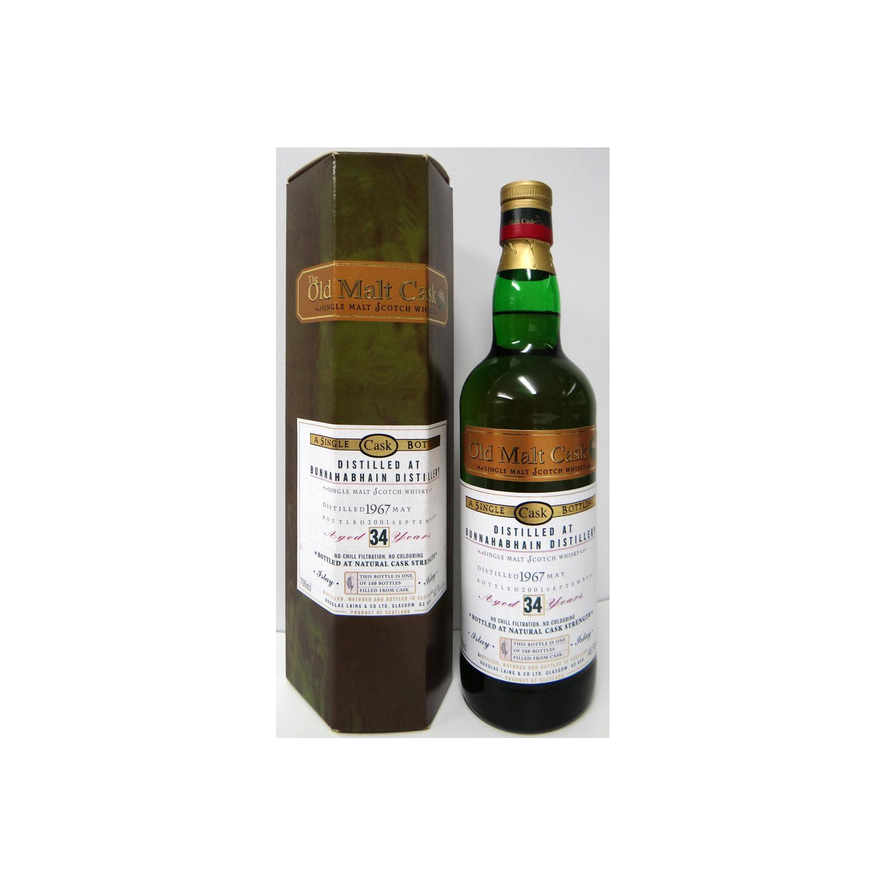Bunnahabhain Old Malt Cask 1967 34 Years Single Malt Whisky 2