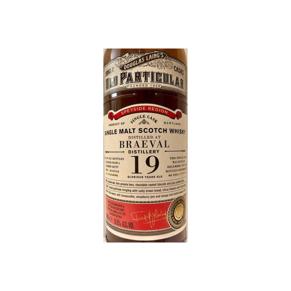 Braeval Old Particular 1997 19 Years Single Malt Whisky 2