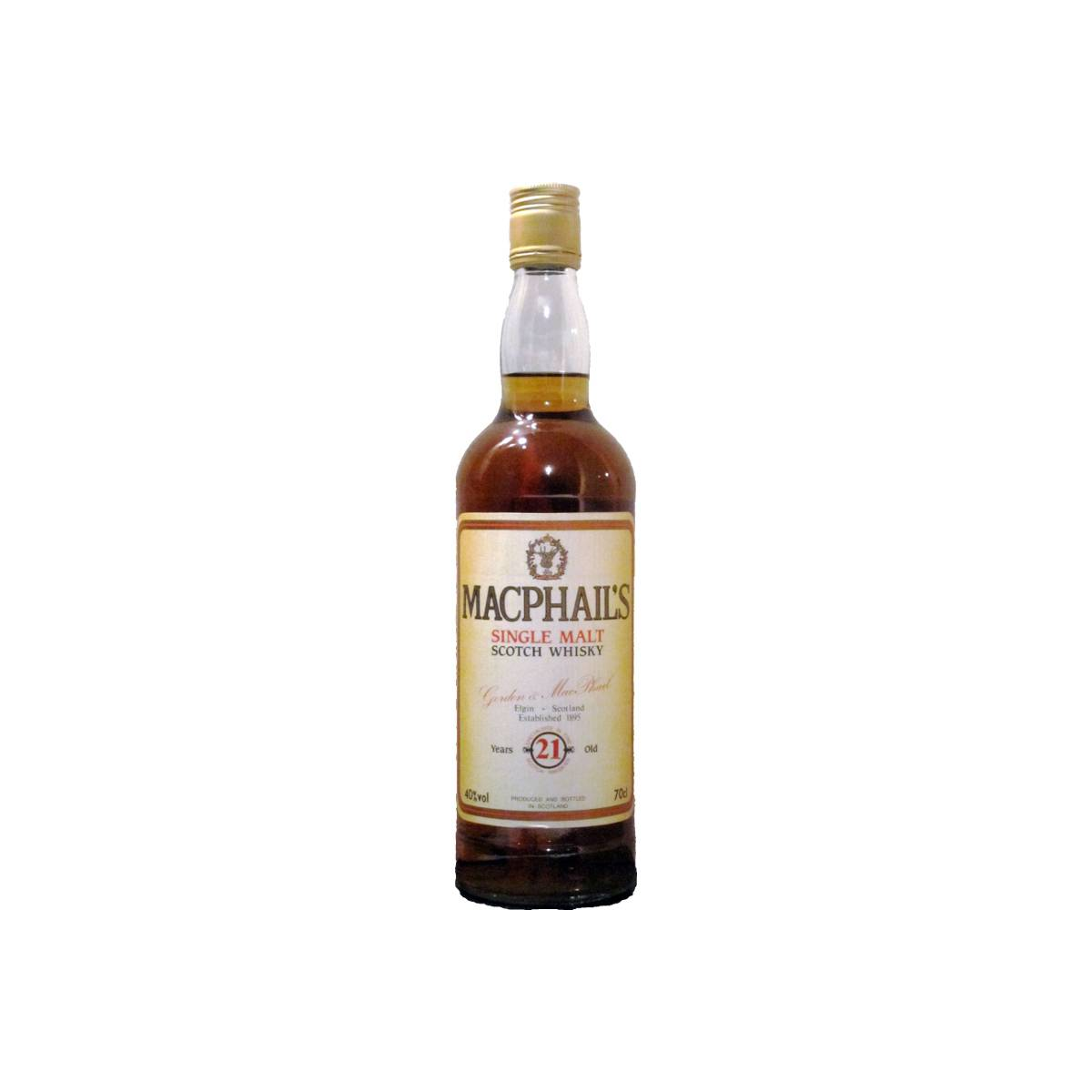 Gordon & MacPhail 21 Years Single Malt Whisky