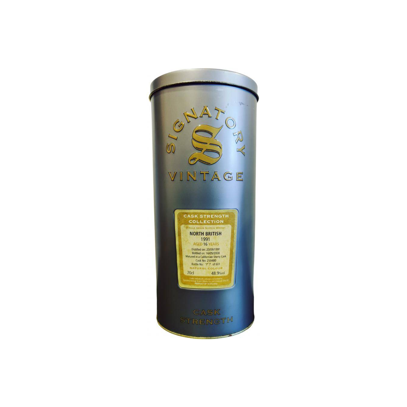 North British Cask Strength Collection 1991 16 Years Single Grain Whisky 3