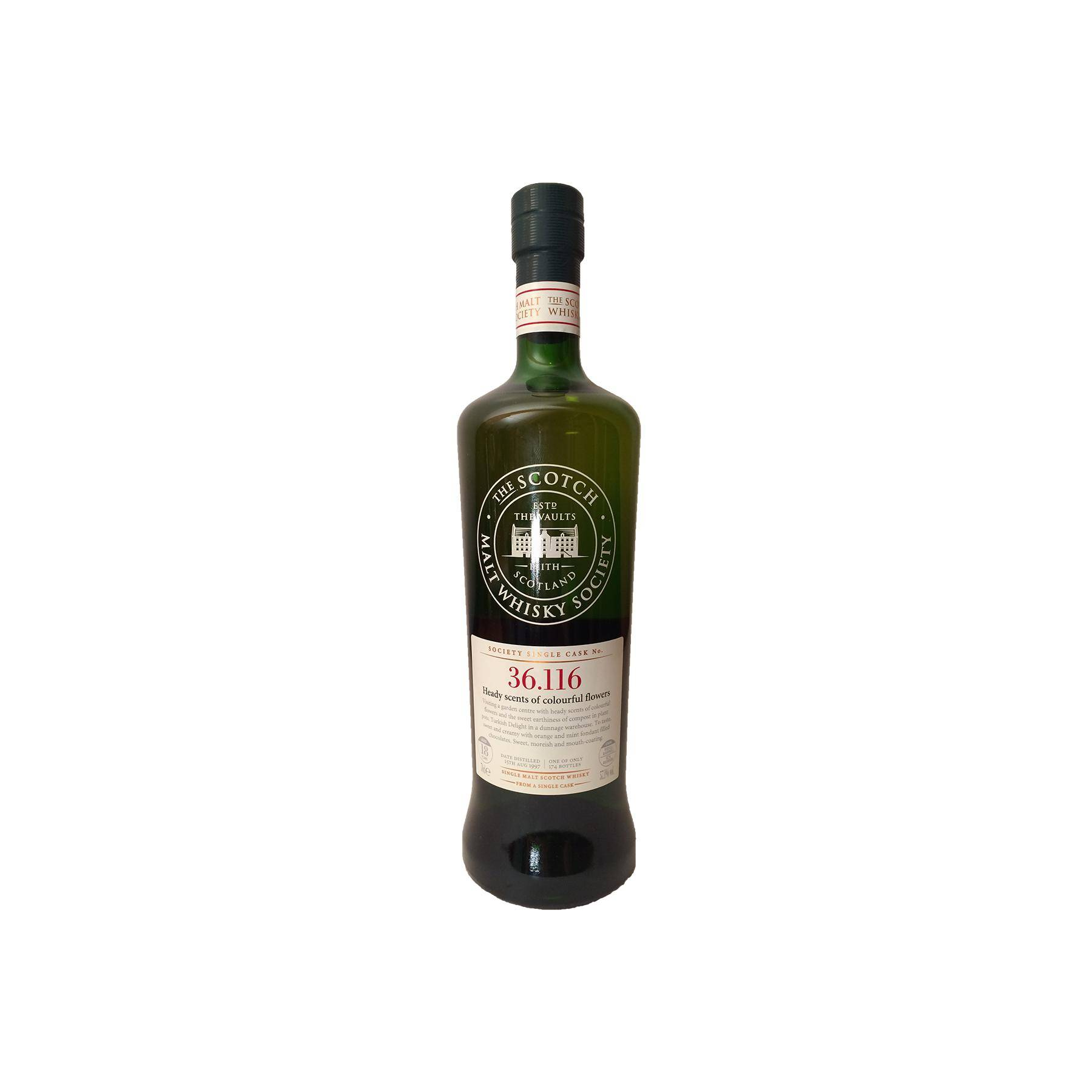 The Scotch Malt Whisky Society 1997 18 Years Single Malt Whisky