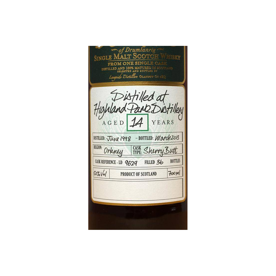 Highland Park 1998 14 Years Single Malt Whisky 2