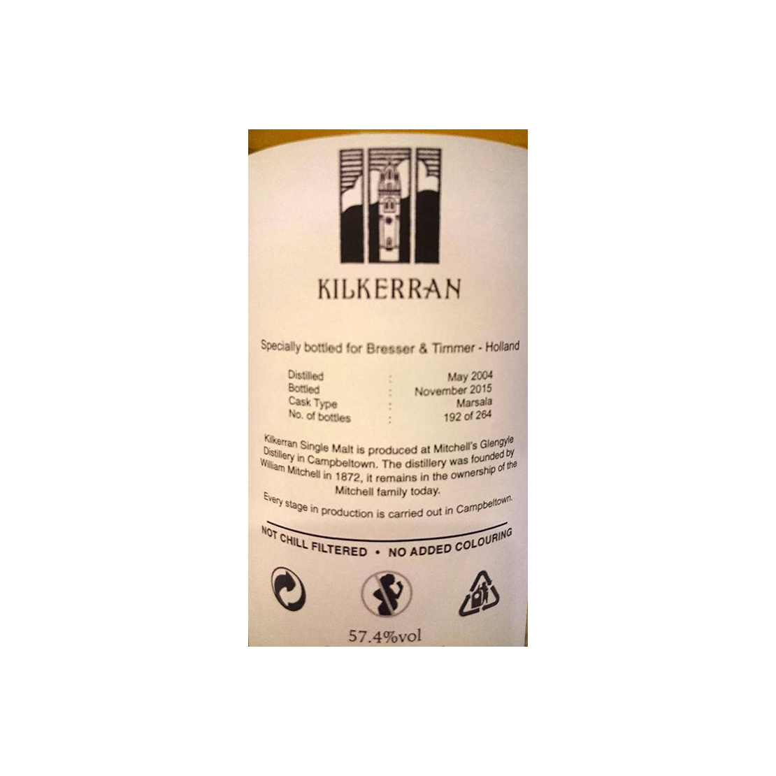 Kilkerran 2004 11 Years Single Malt Whisky 3