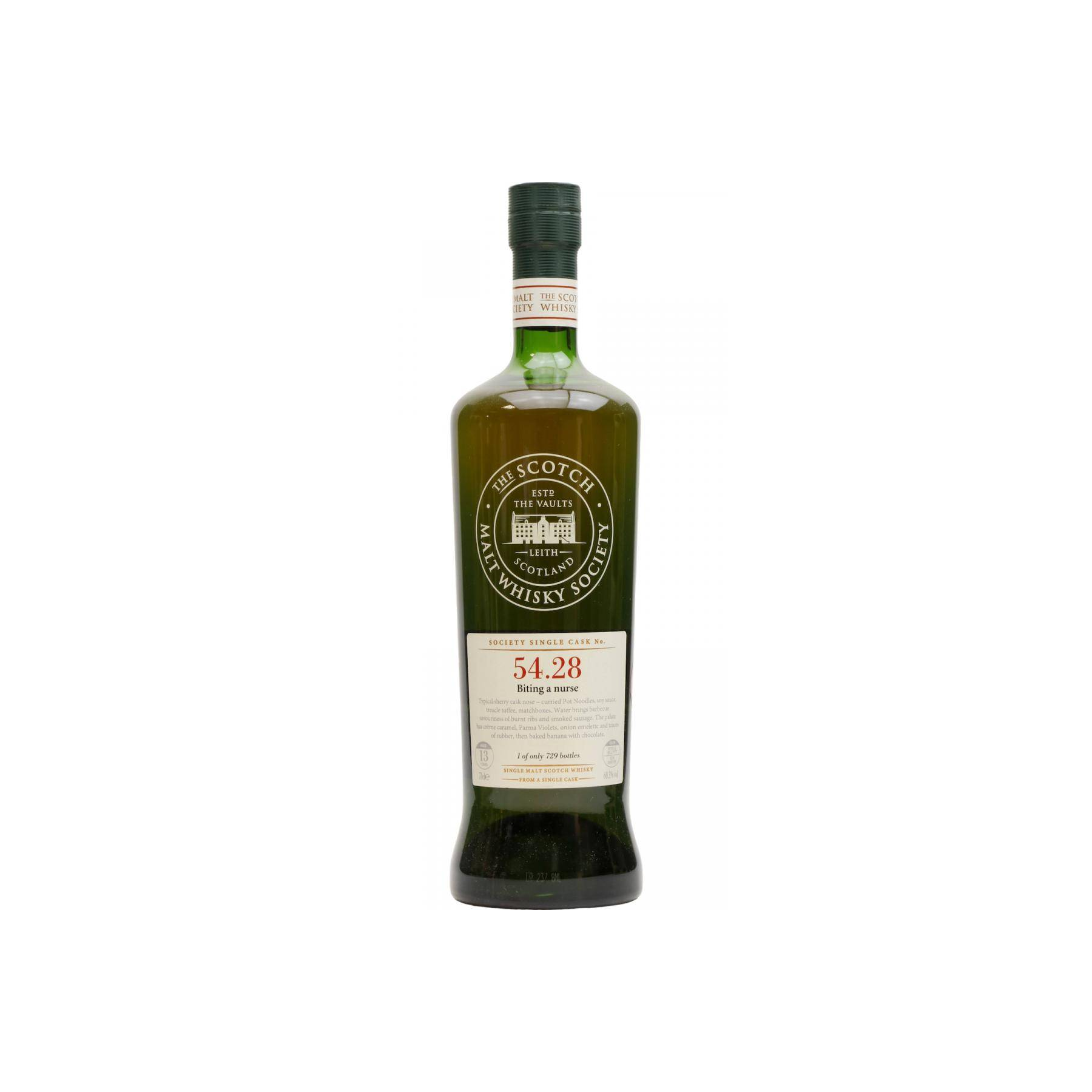 The Scotch Malt Whisky Society 1996 13 Years Single Malt Whisky