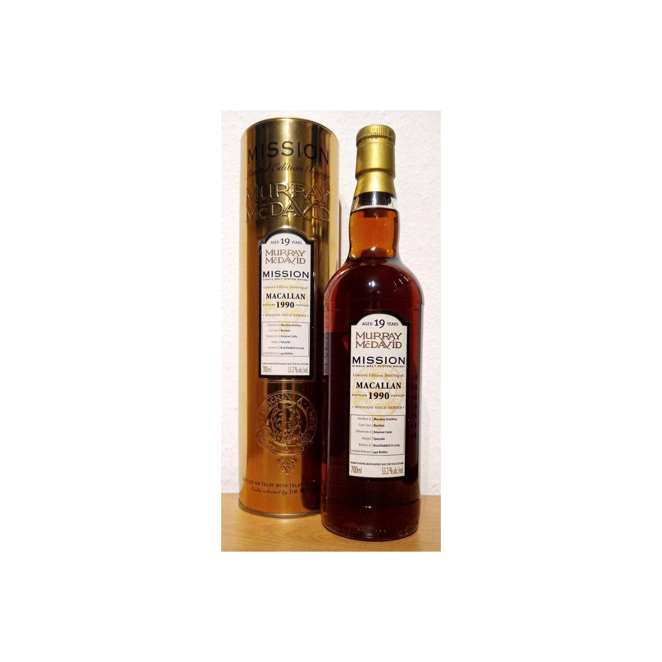 The Macallan 1990 19 Years Single Malt Whisky 2