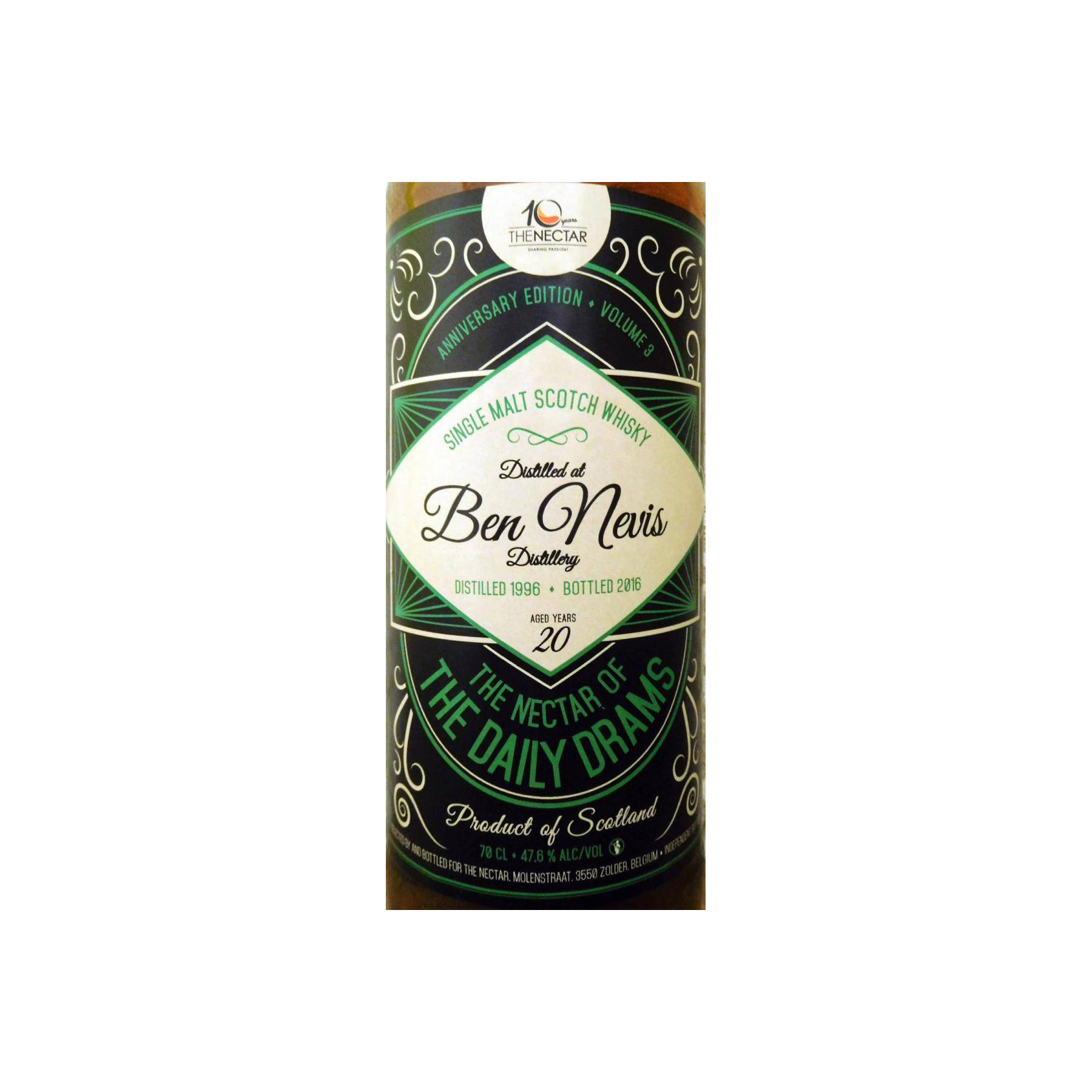 Ben Nevis 1996 20 Years Single Malt Whisky 2