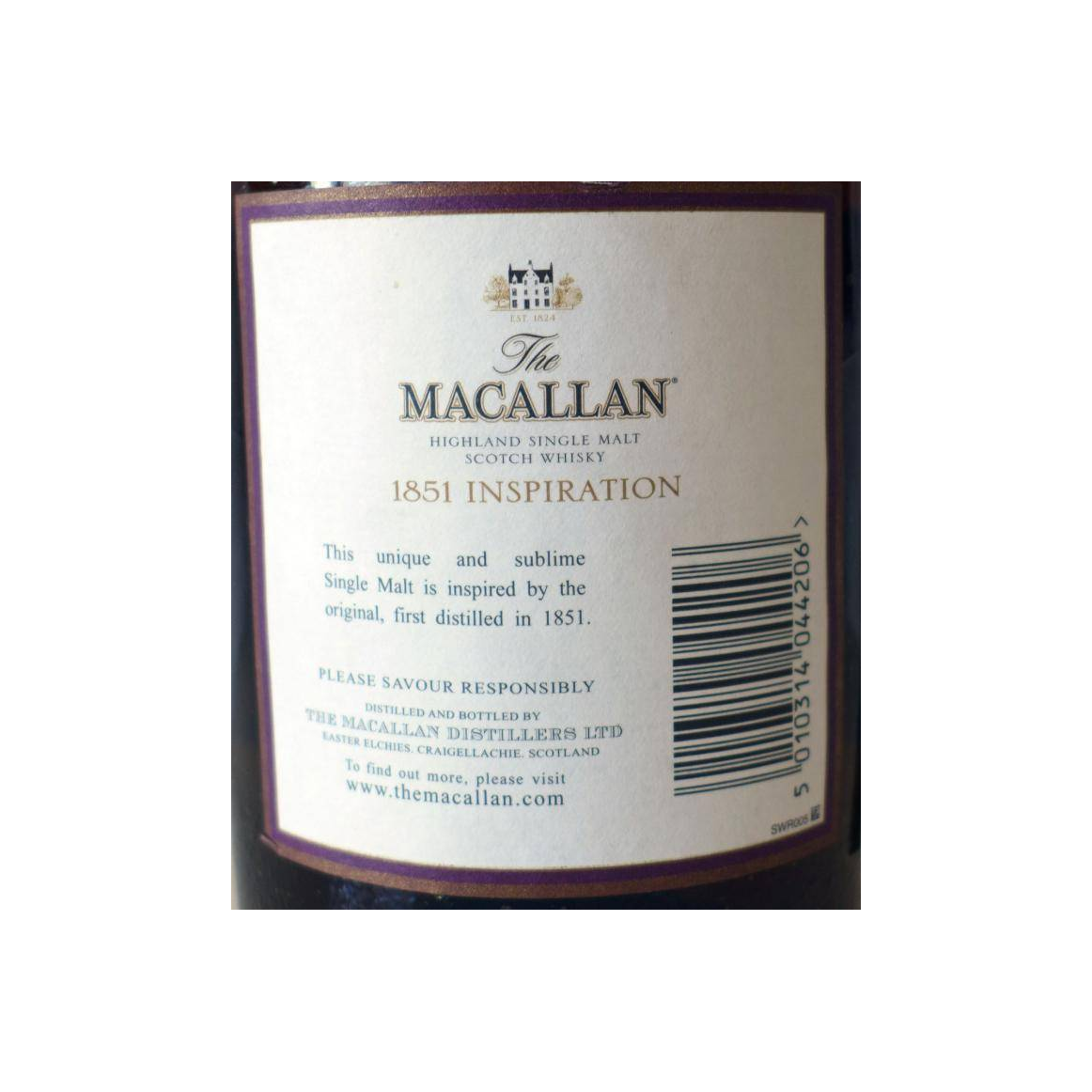 The Macallan Single Malt Whisky 3