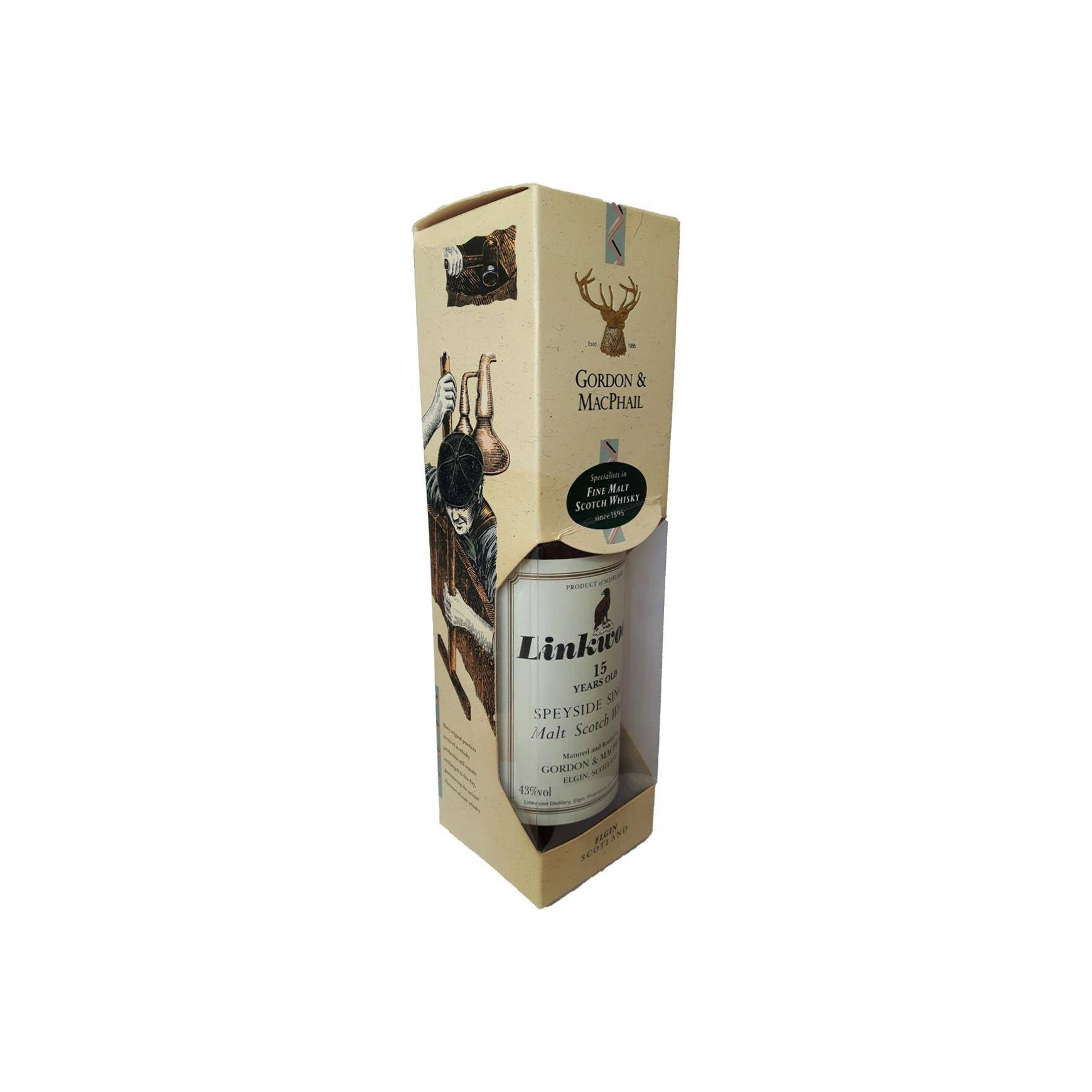 Linkwood Licensed Bottling 15 Years Single Malt Whisky 2
