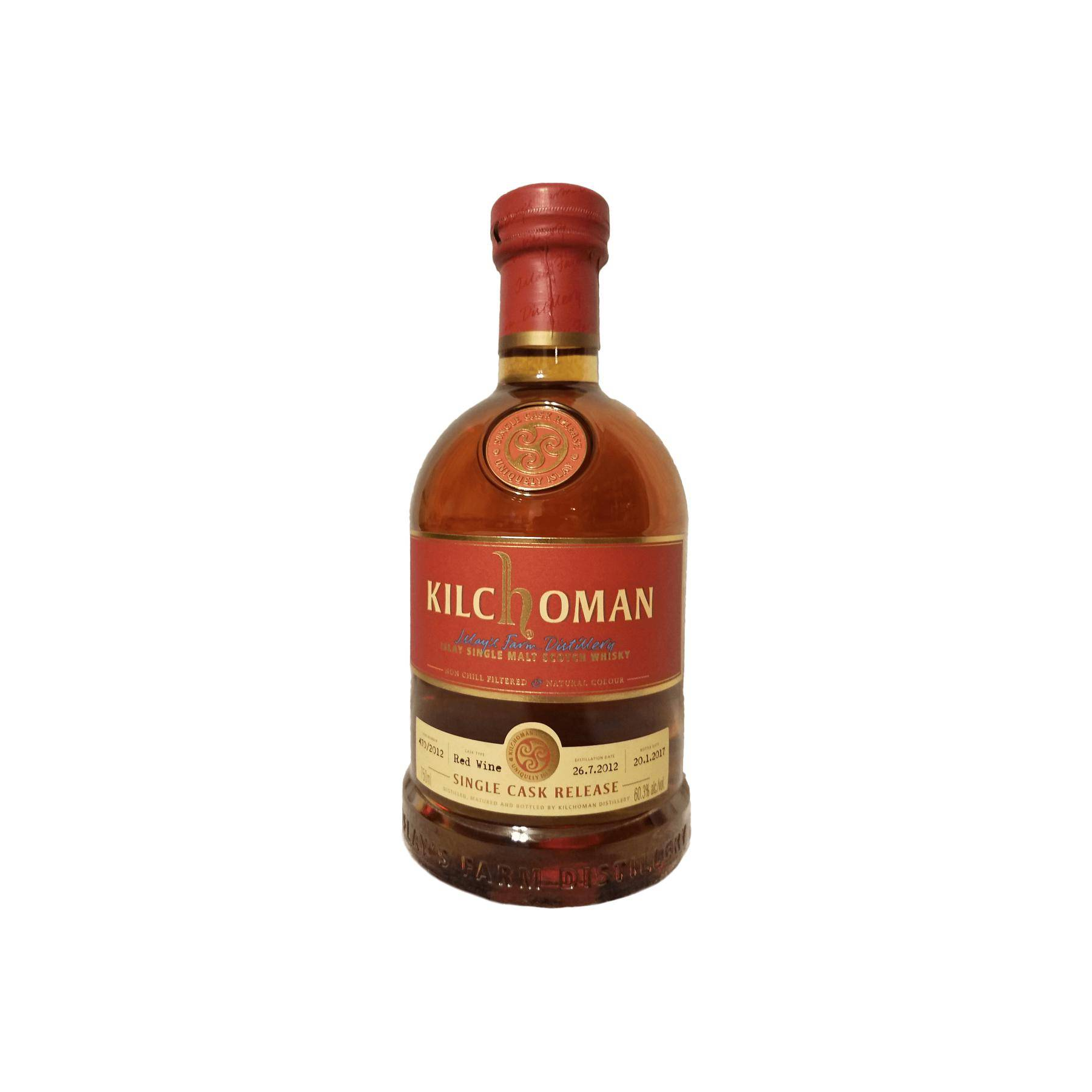 Kilchoman 2012 4 Years Single Malt Whisky