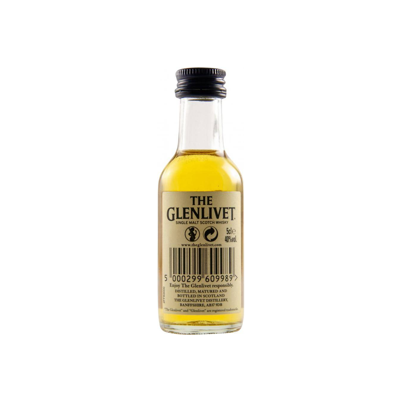 The Glenlivet Miniature Single Malt Whisky 3