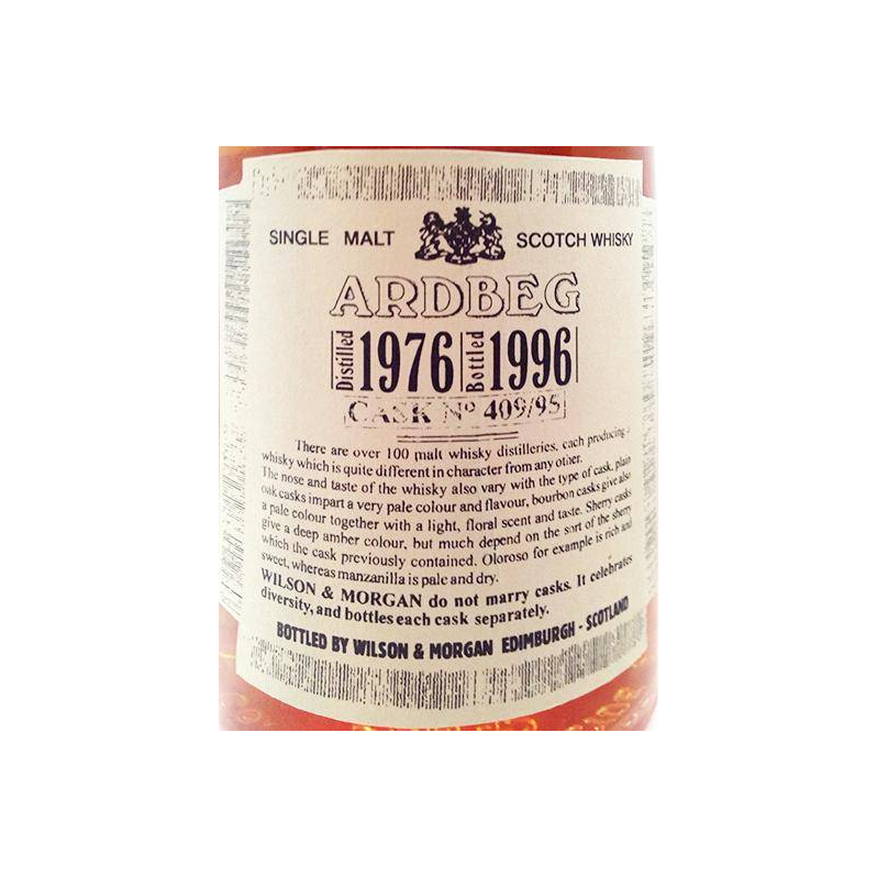 Ardbeg 1976 20 Years Single Malt Whisky 2