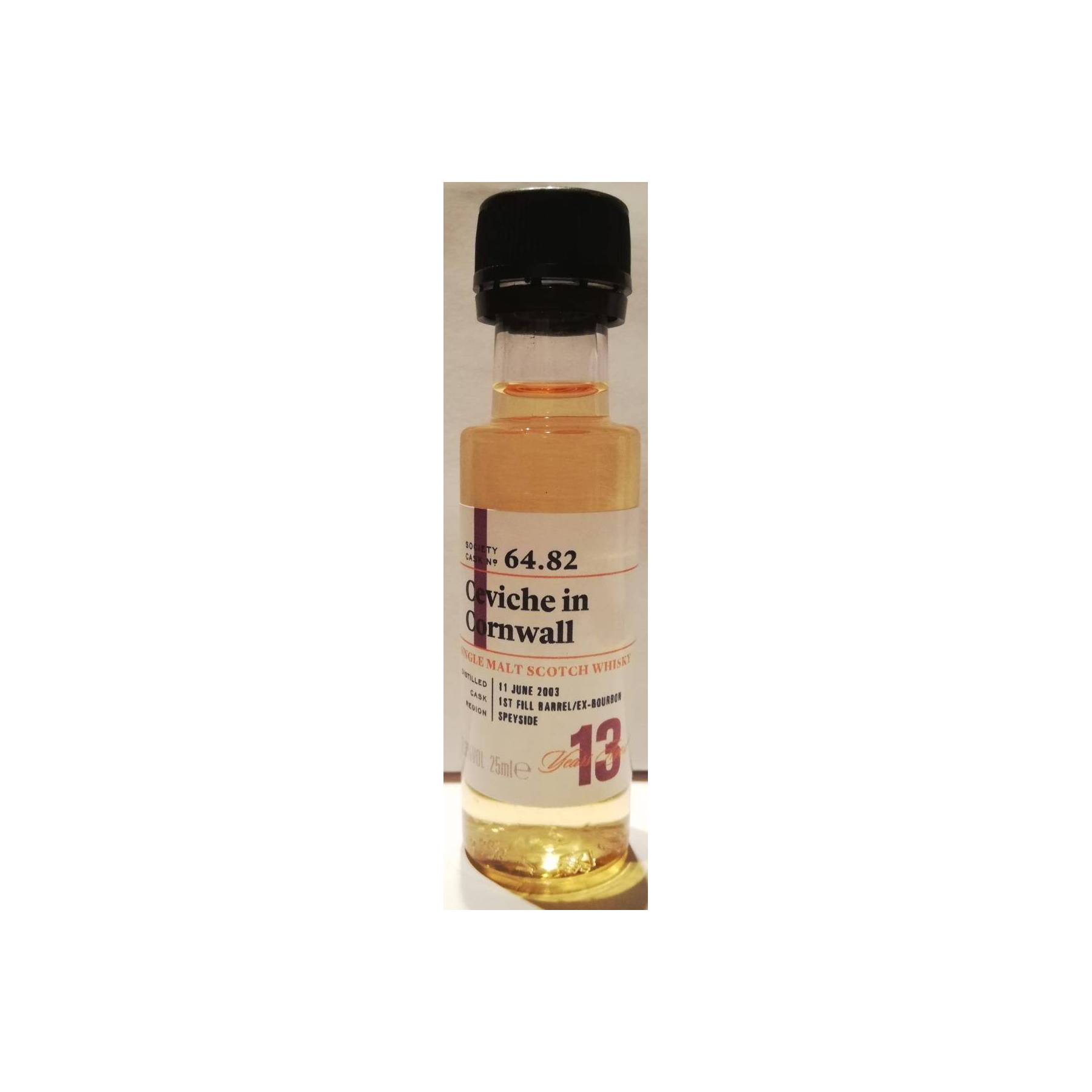 The Scotch Malt Whisky Society 2003 13 Years Single Malt Whisky 2