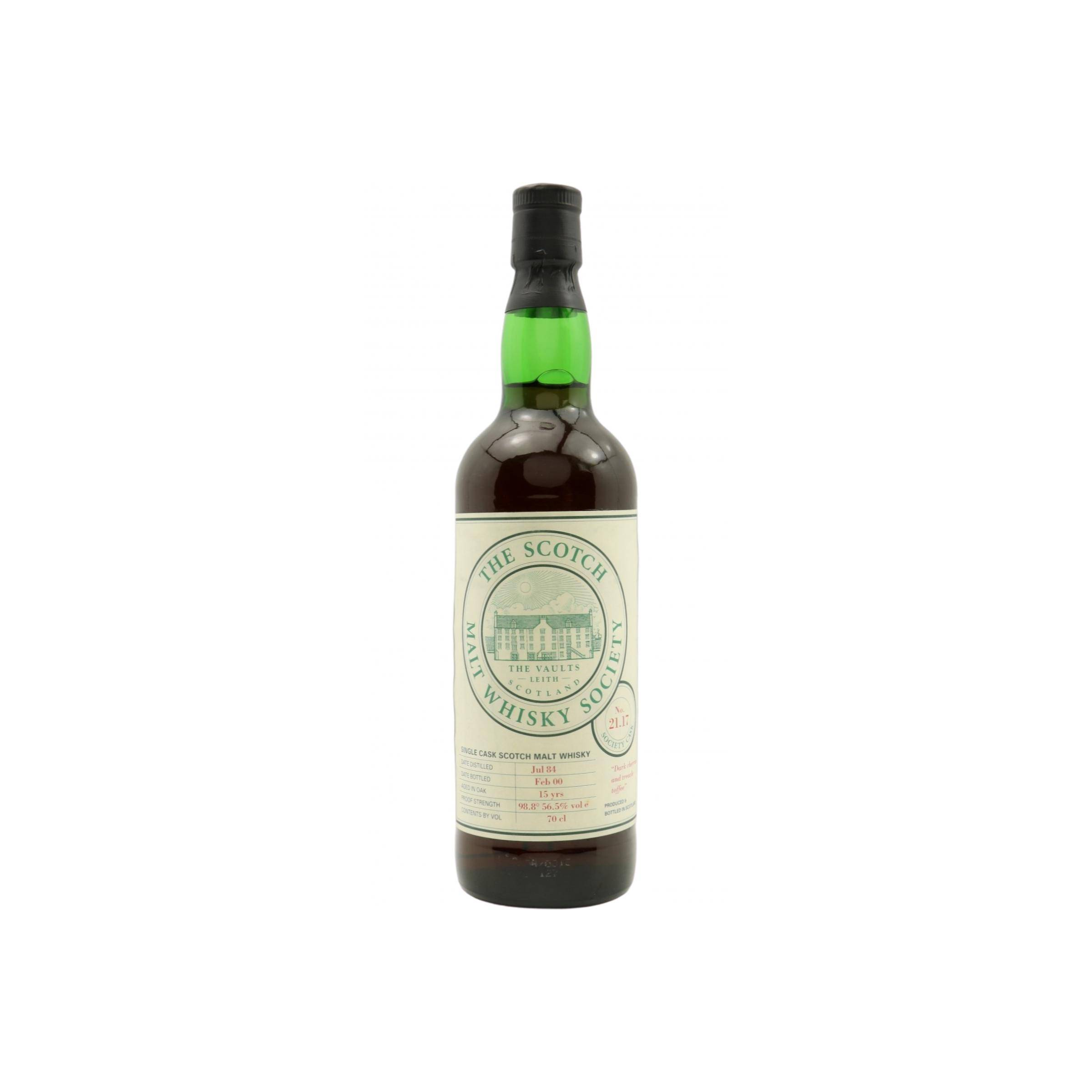 The Scotch Malt Whisky Society 1984 15 Years Single Malt Whisky