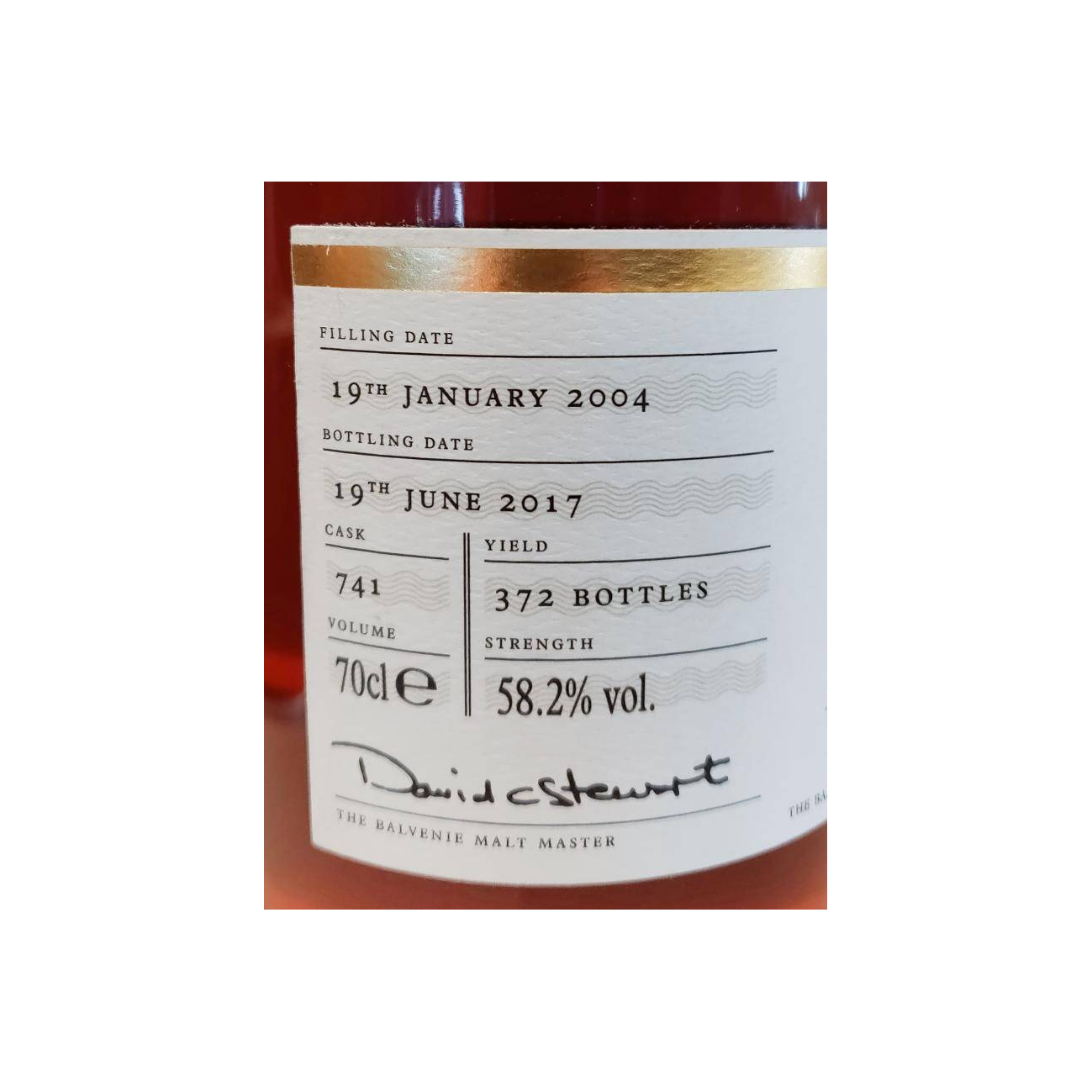 The Balvenie 2004 13 Years Single Malt Whisky 2