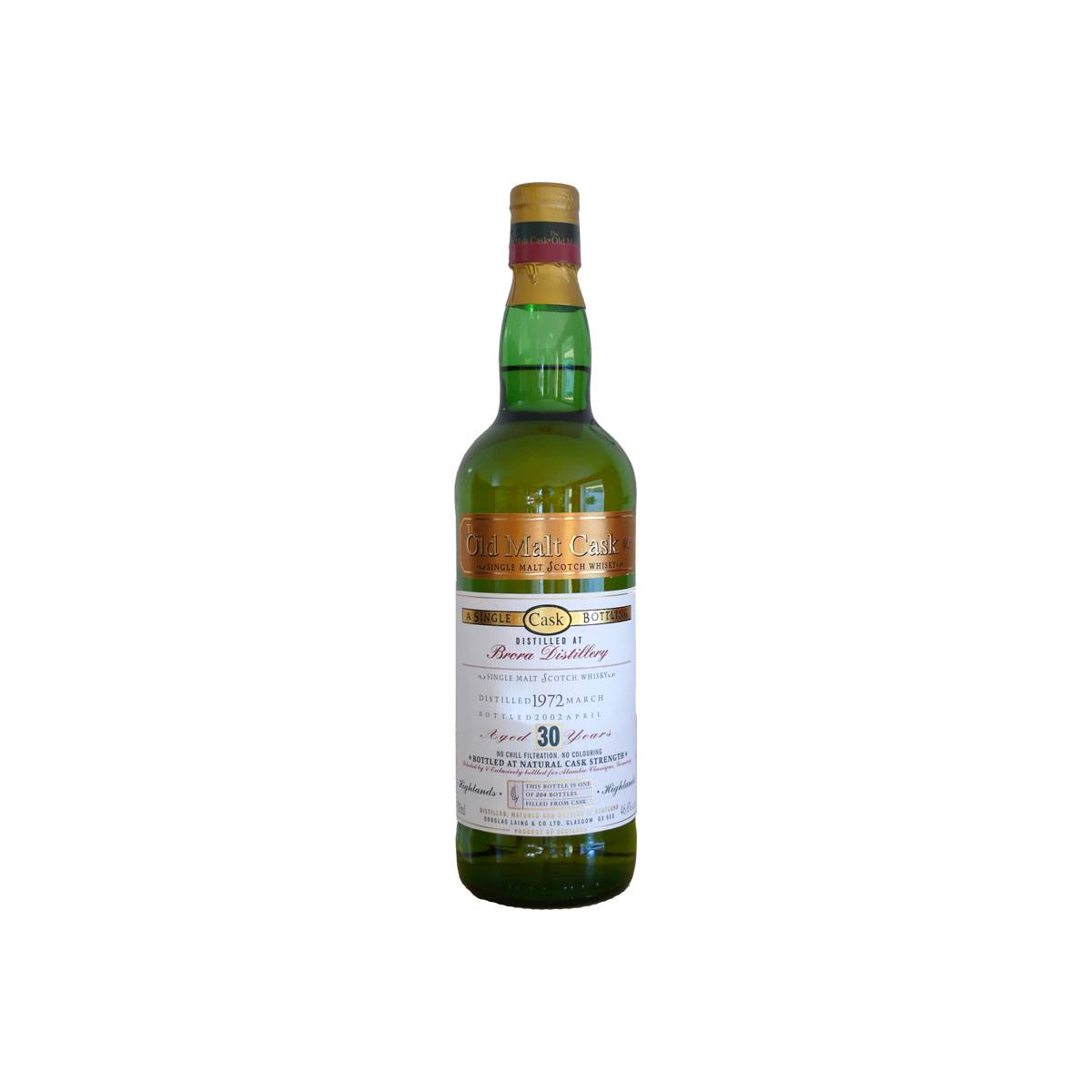 Brora Old Malt Cask 1972 30 Years Single Malt Whisky
