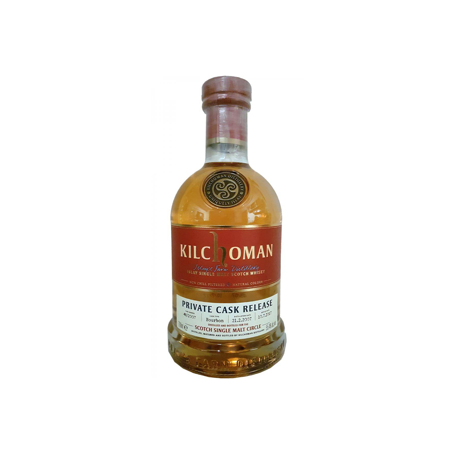 Kilchoman 2007 10 Years Single Malt Whisky