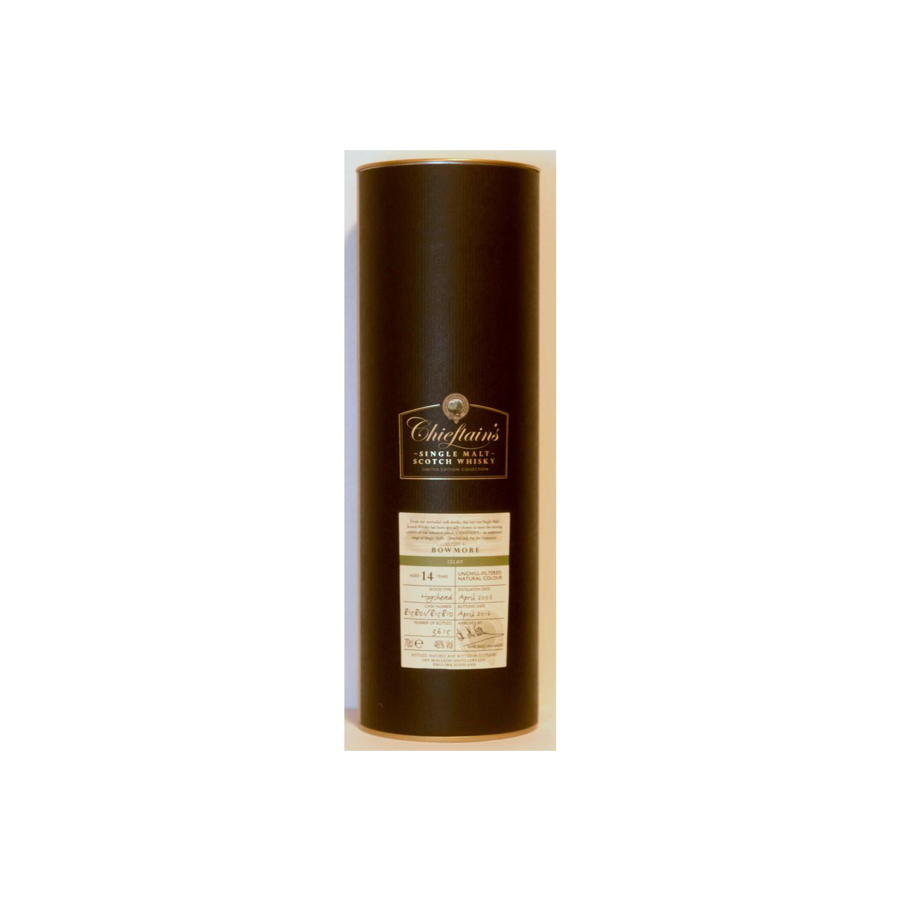 Bowmore 2002 14 Years Single Malt Whisky 2