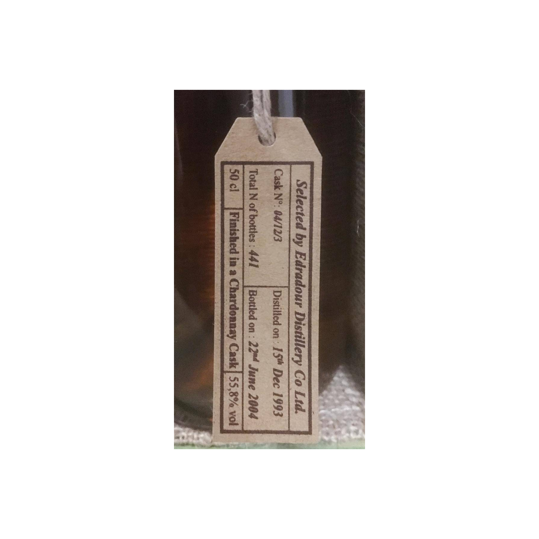 Edradour 1993 10 Years Single Malt Whisky 3