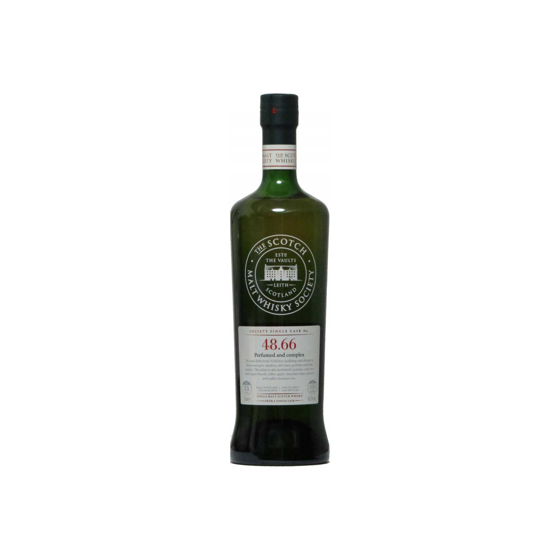 The Scotch Malt Whisky Society 2002 13 Years Single Malt Whisky