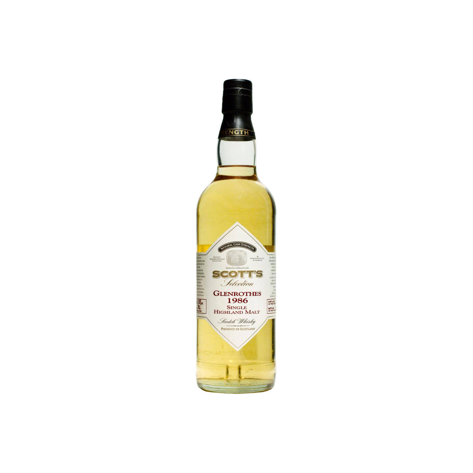 The Glenrothes 1986 22 Years Single Malt Whisky