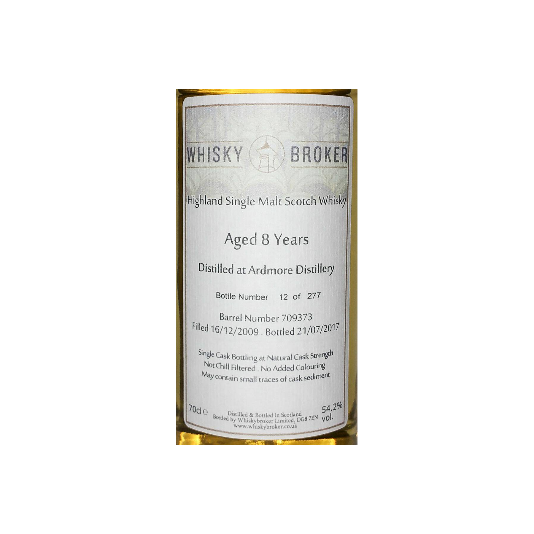 Ardmore 2009 7 Years Single Malt Whisky 2