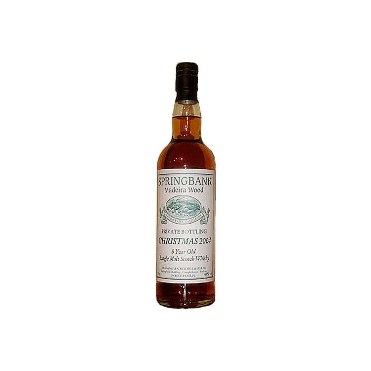 Springbank Private Bottling 8 Years Single Malt Whisky