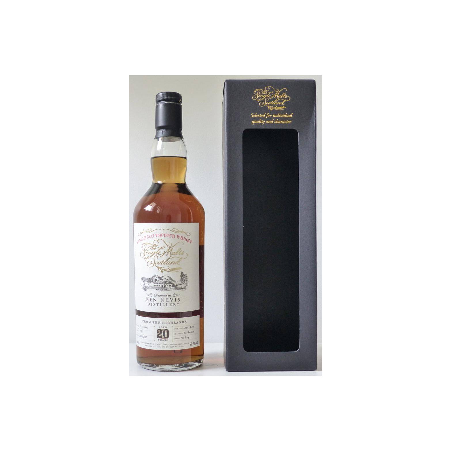 Ben Nevis The Single Malts of Scotland 1996 20 Years Single Malt Whisky 3