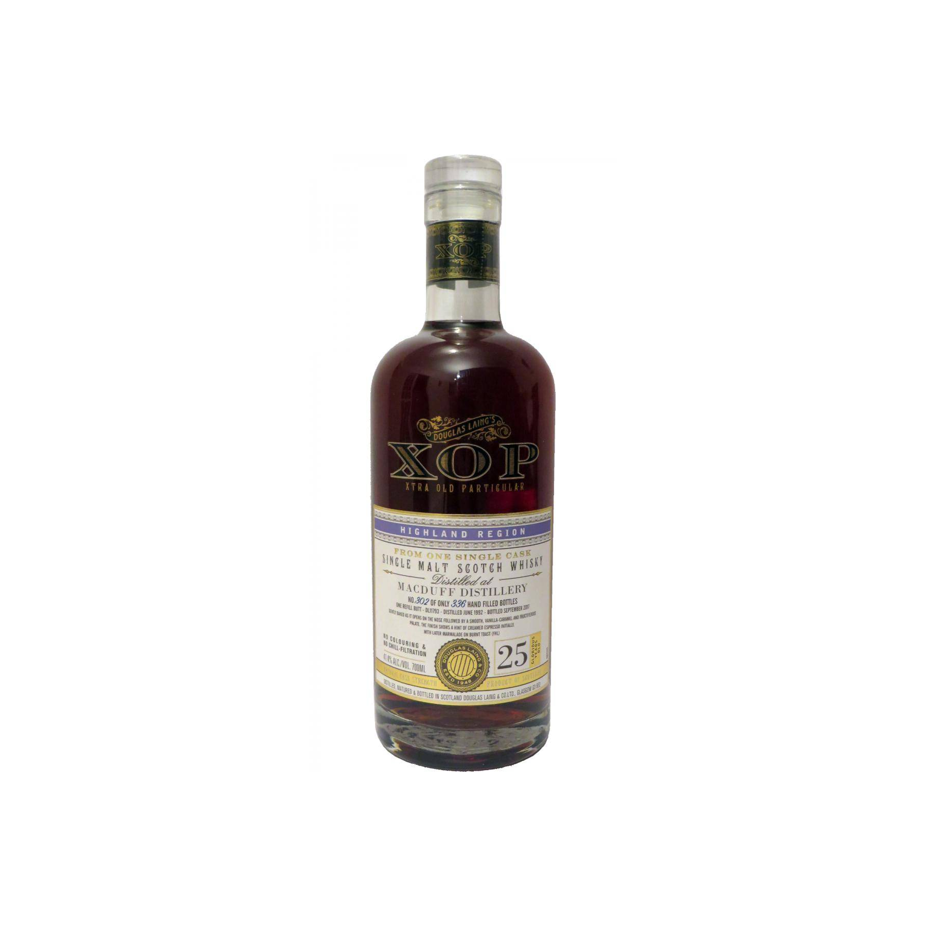 Macduff 1992 25 Years Single Malt Whisky