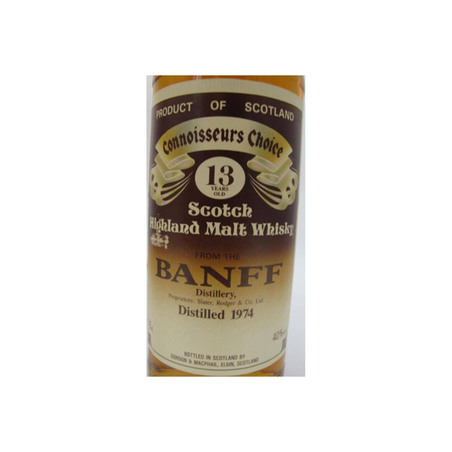 Banff Connoisseurs Choice 1974 13 Years Single Malt Whisky 2