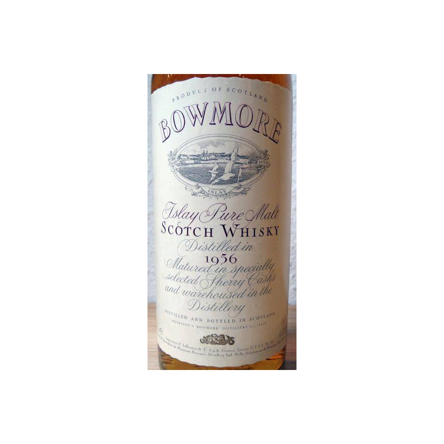 Bowmore 1956 Single Malt Whisky 3