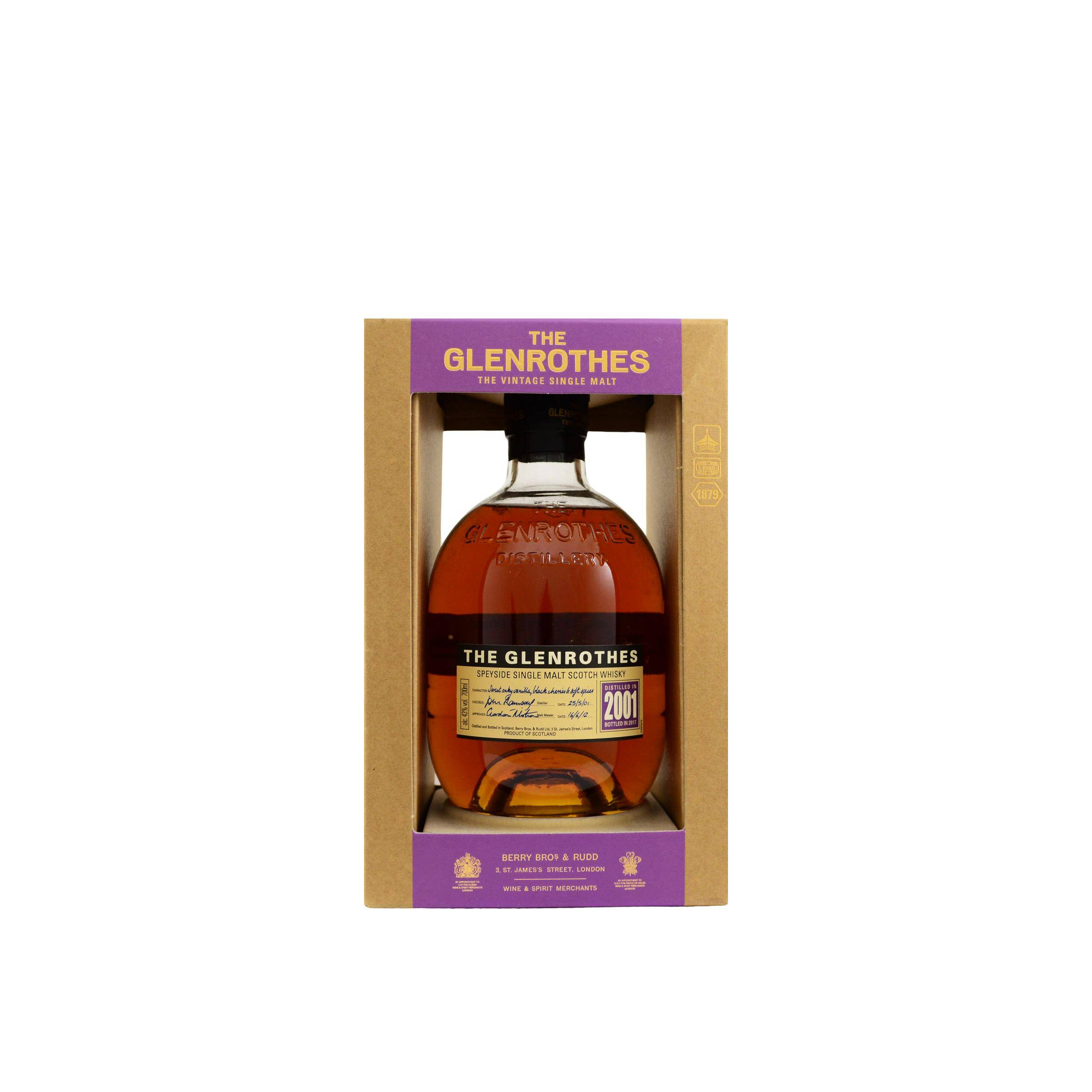 The Glenrothes 2001 16 Years Single Malt Whisky 2