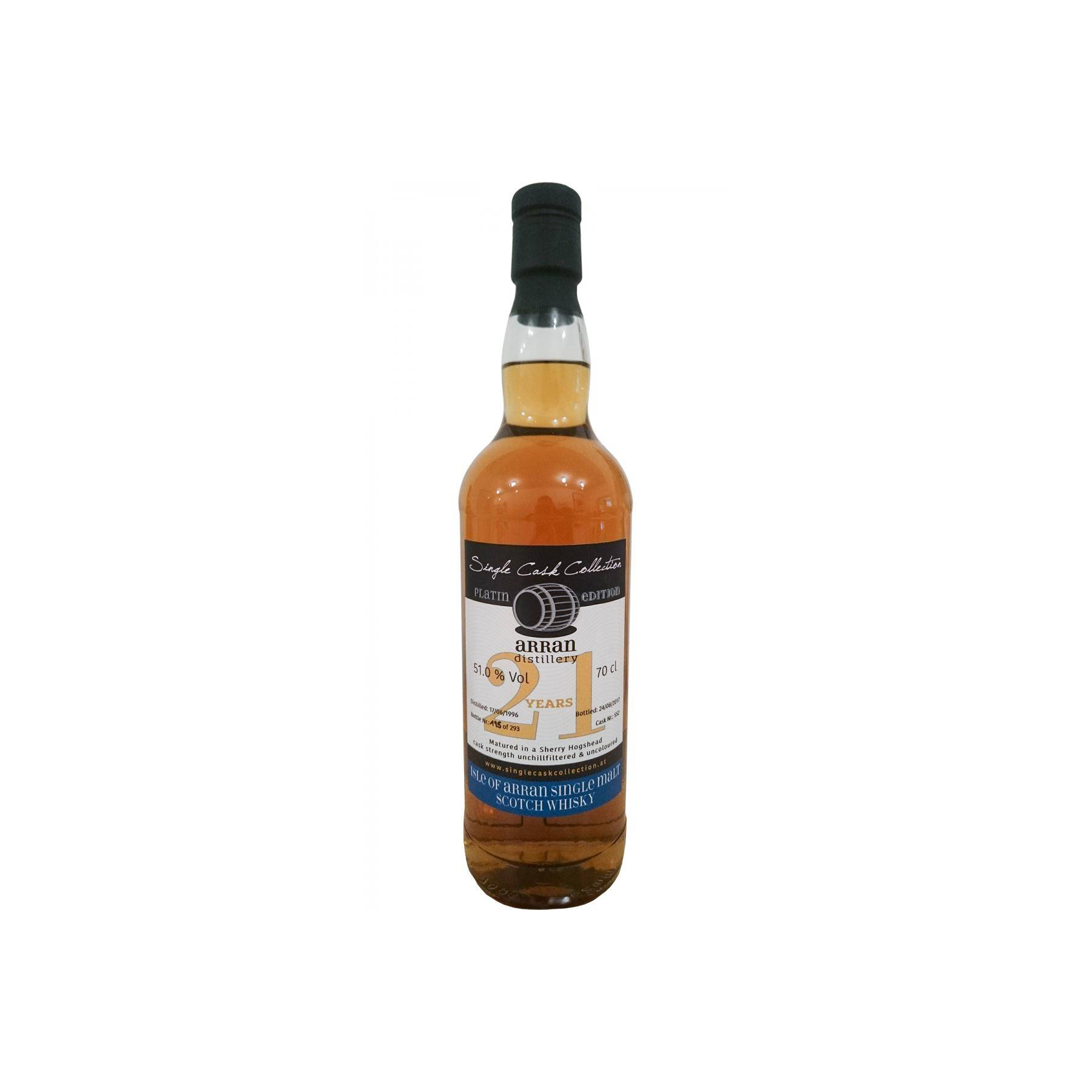 Arran 1996 21 Years Single Malt Whisky