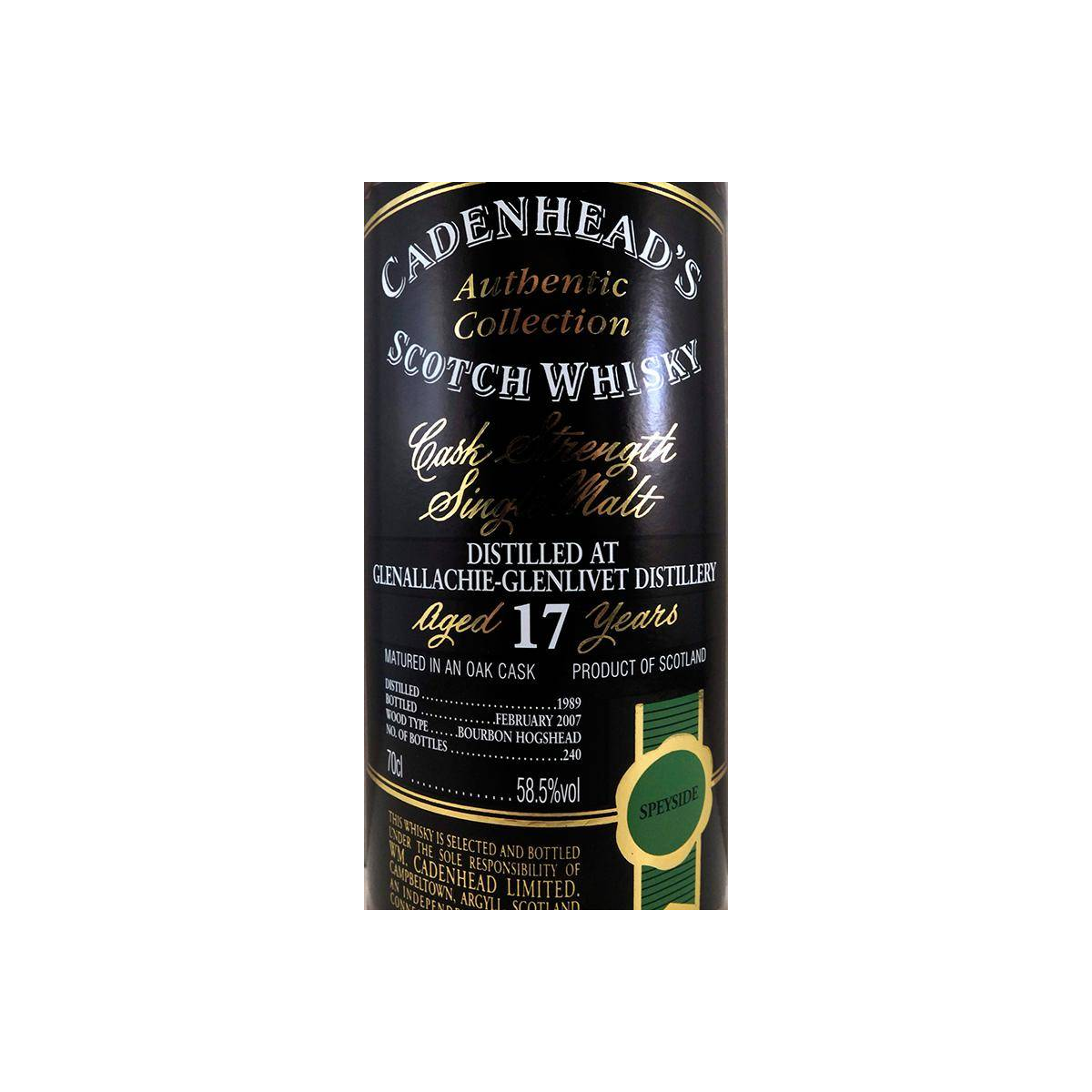 The GlenAllachie Authentic Collection 1989 17 Years Single Malt Whisky 2