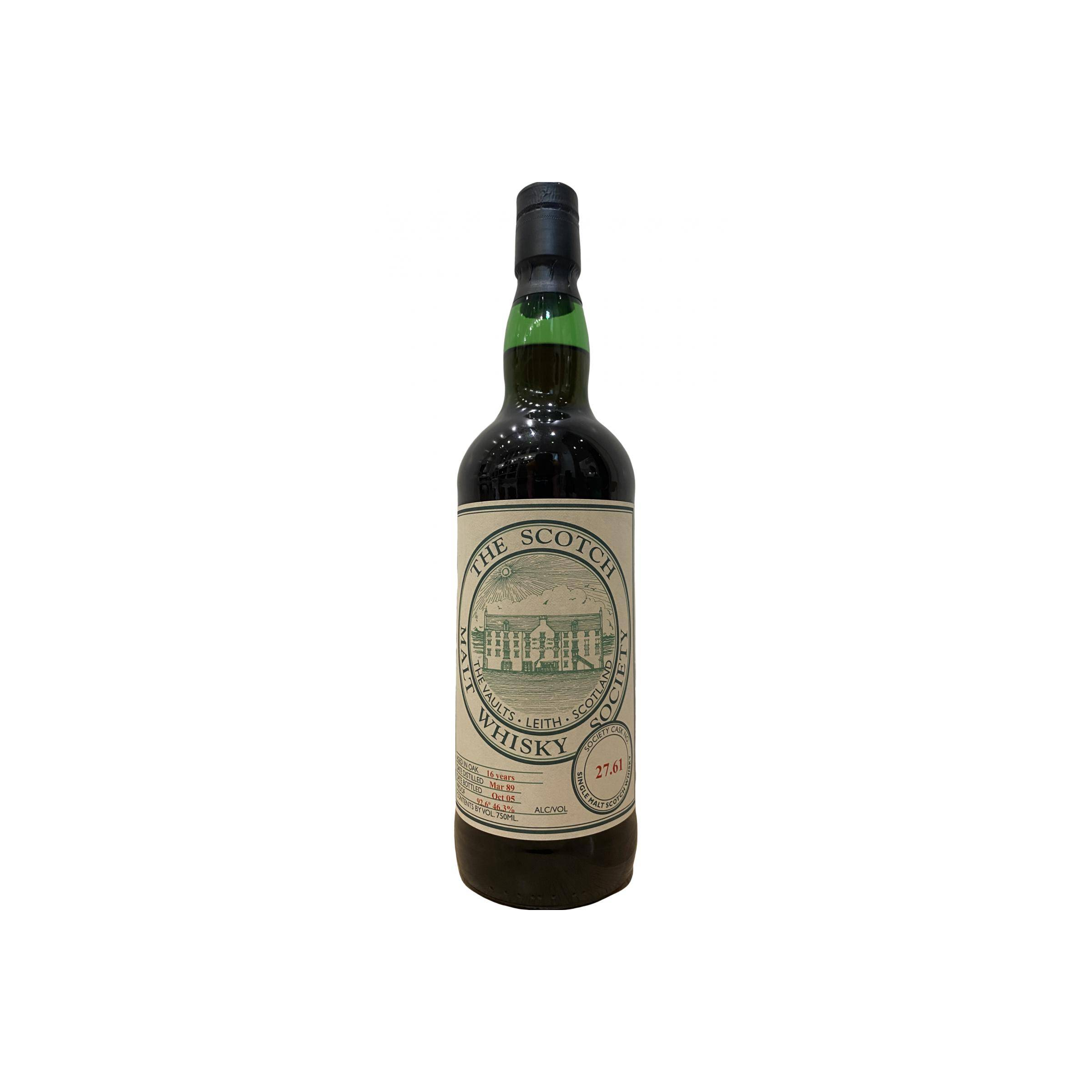 The Scotch Malt Whisky Society 1989 16 Years Single Malt Whisky