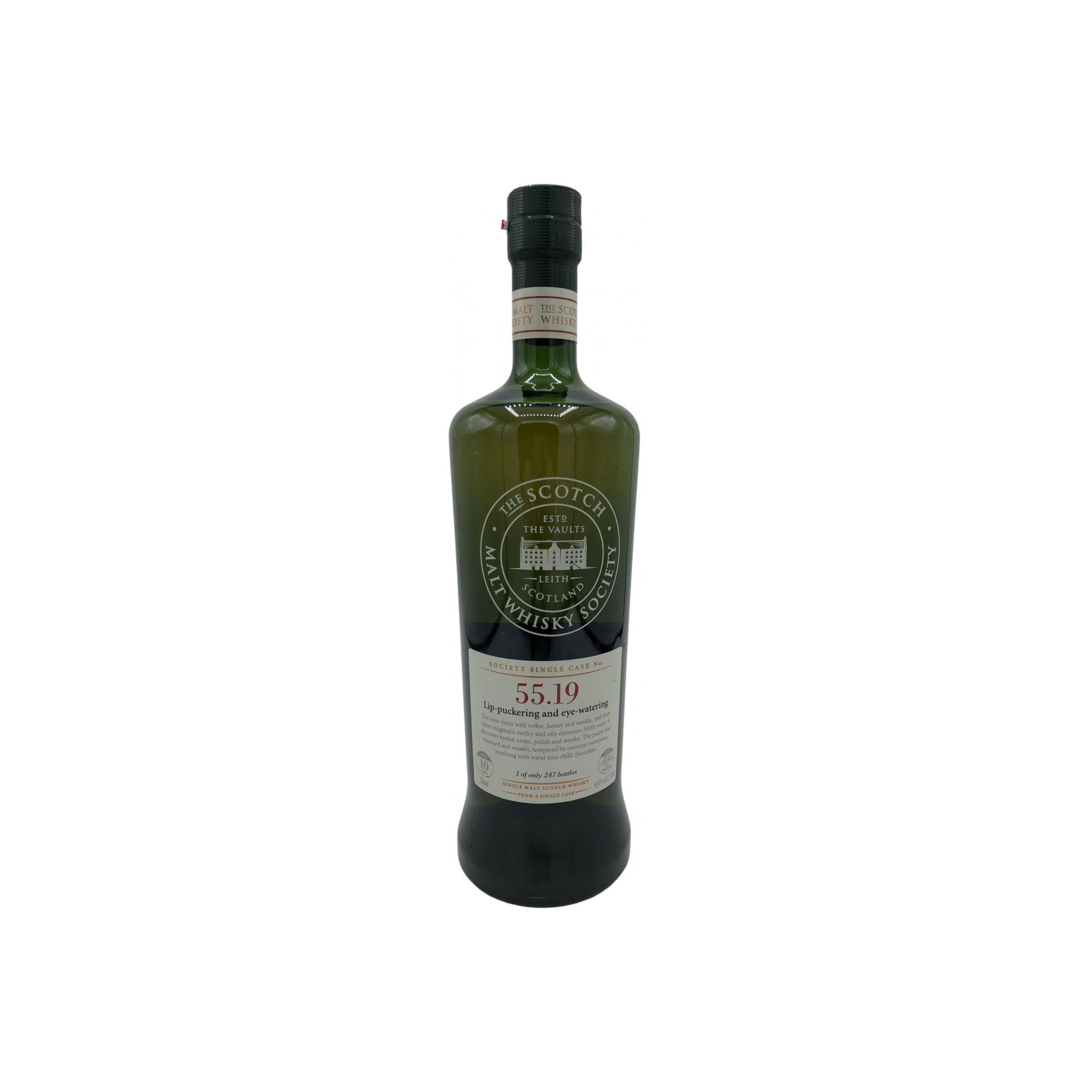 The Scotch Malt Whisky Society 1998 10 Years Single Malt Whisky