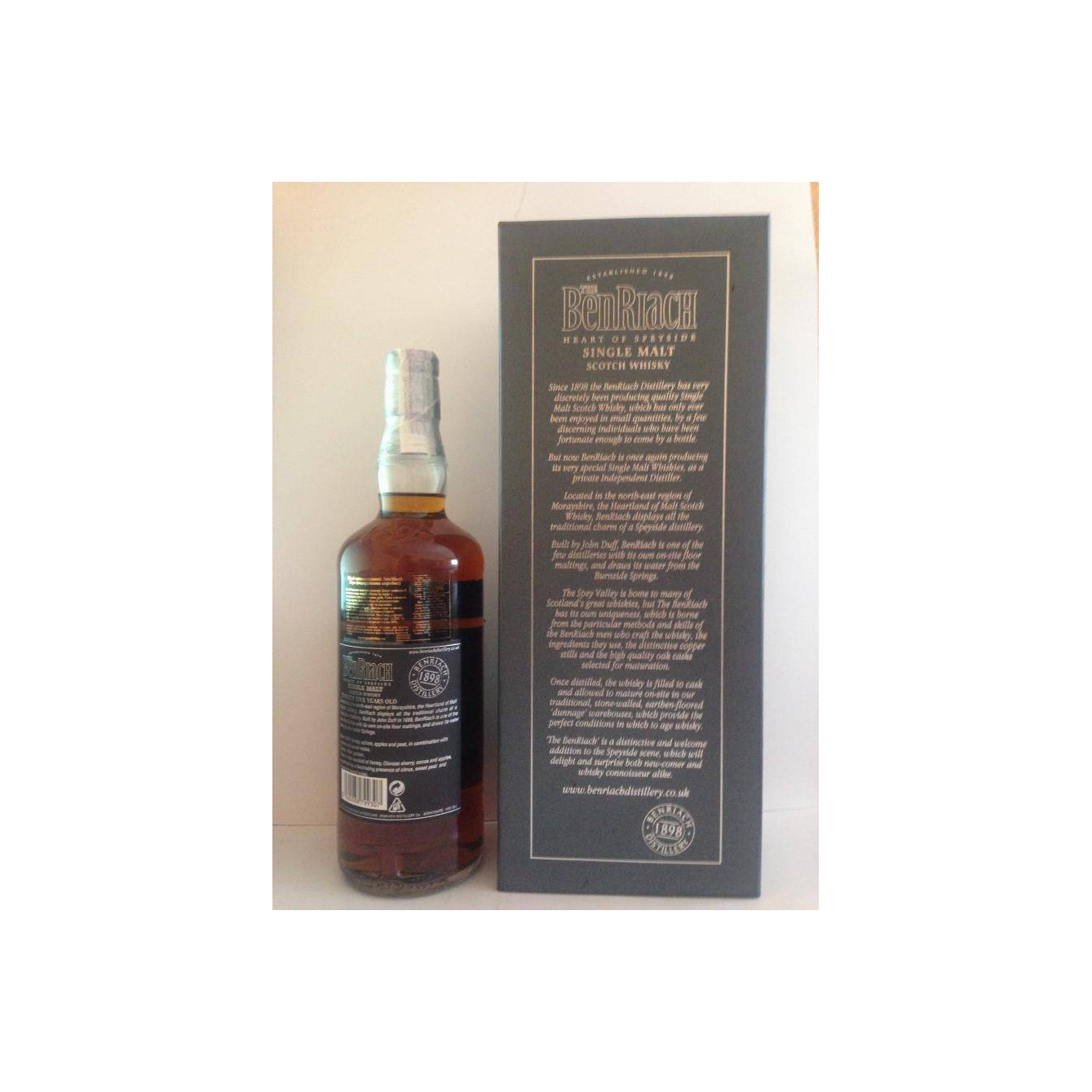 BenRiach 25 Years Single Malt Whisky 3