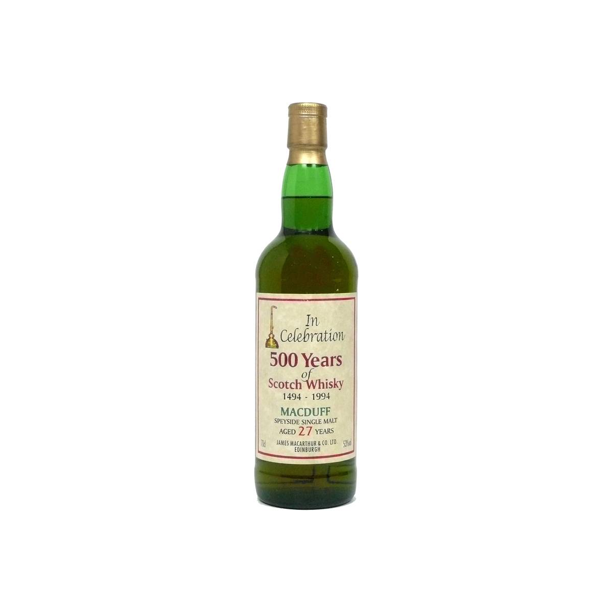 Macduff 27 Years Single Malt Whisky