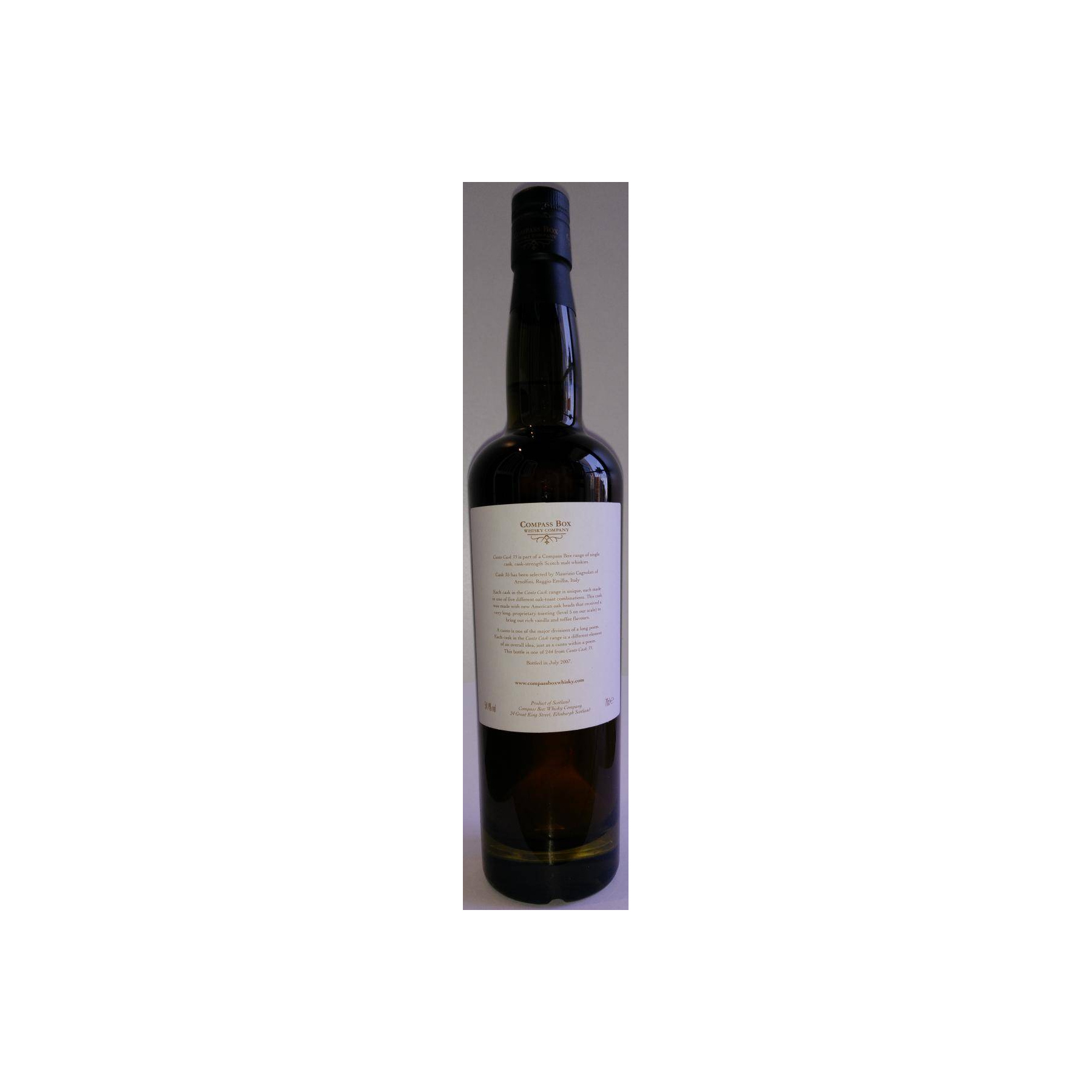 Compass Box Single Malt Whisky 2