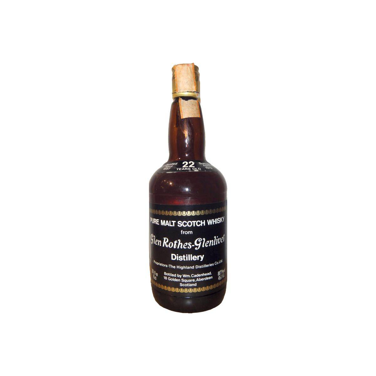 The Glenrothes 1957 22 Years Single Malt Whisky